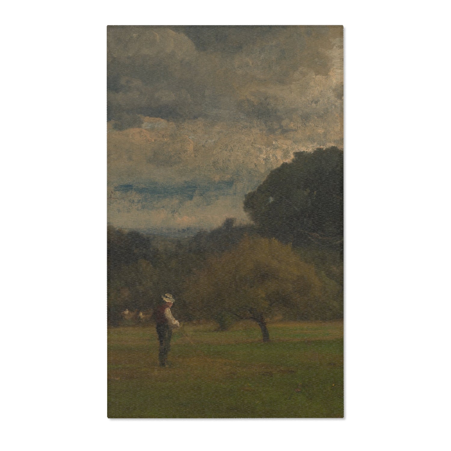 Harvest, Montclair, New Jersey - George Inness Area Rug