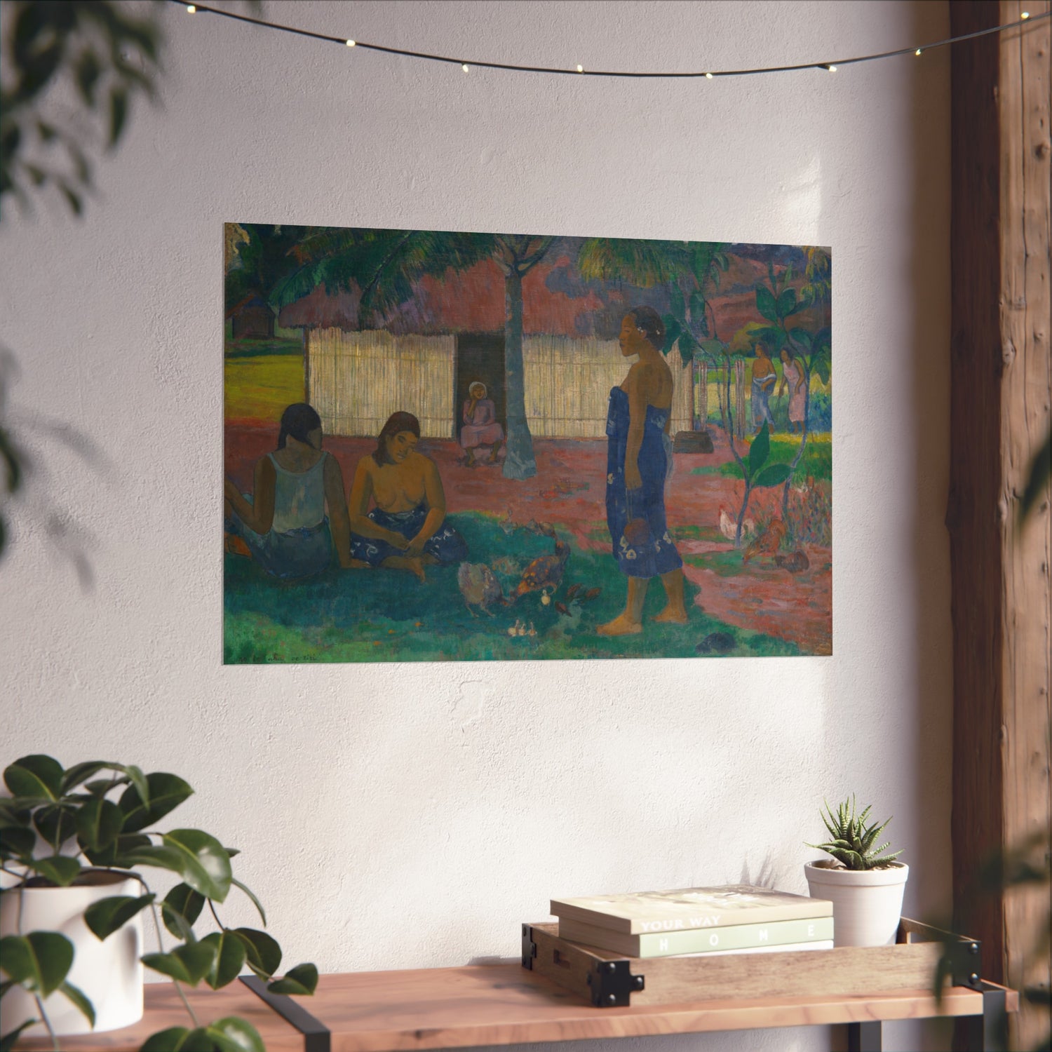 Why Are You Angry - Paul Gauguin Fine Art Poster