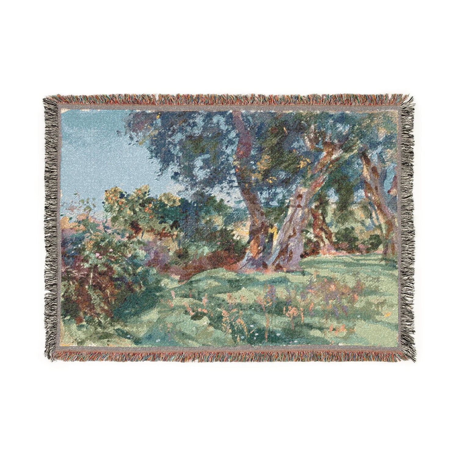 Olive Trees, Corfu - John Singer Sargent Tapestry Blanket