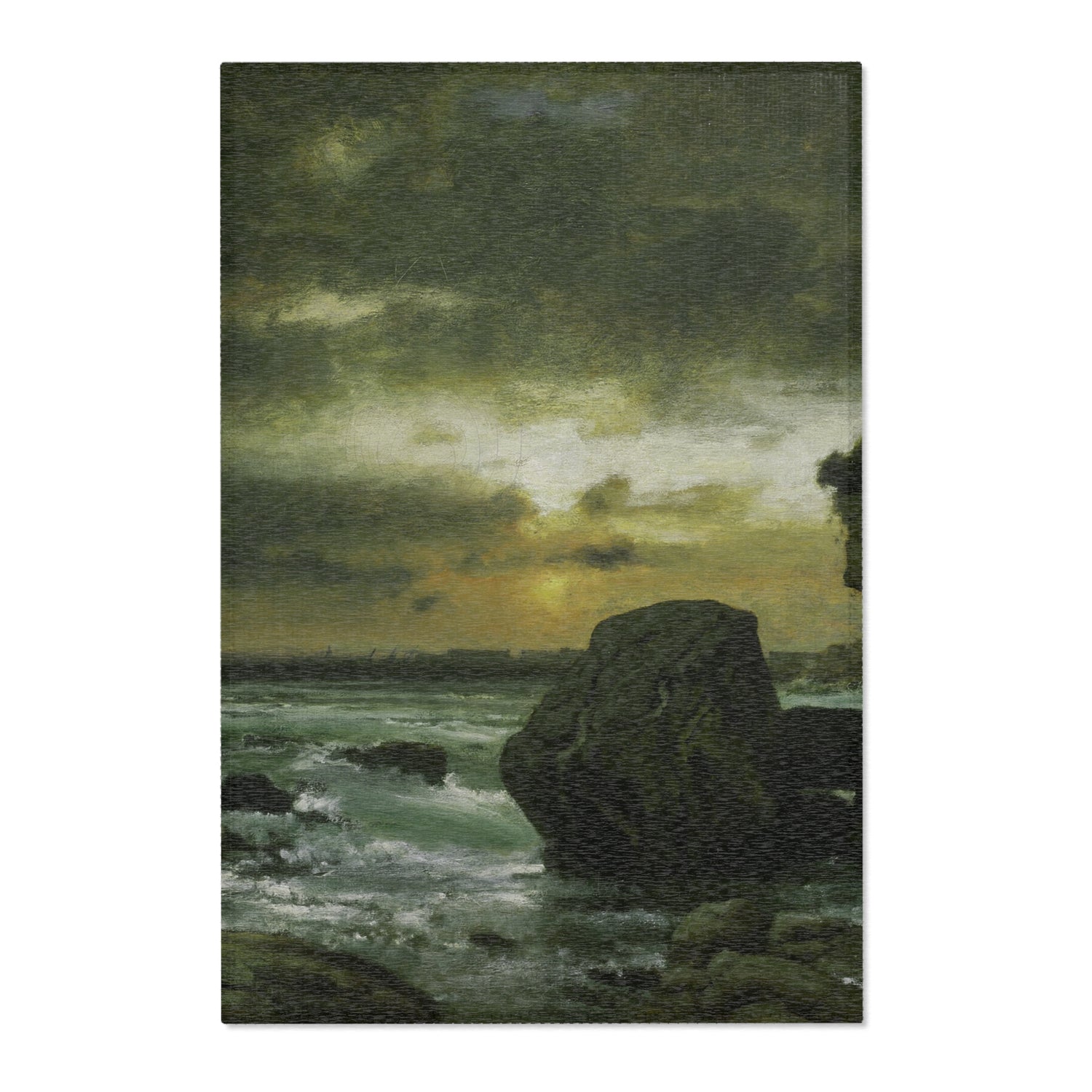 A Marine - George Inness Area Rug