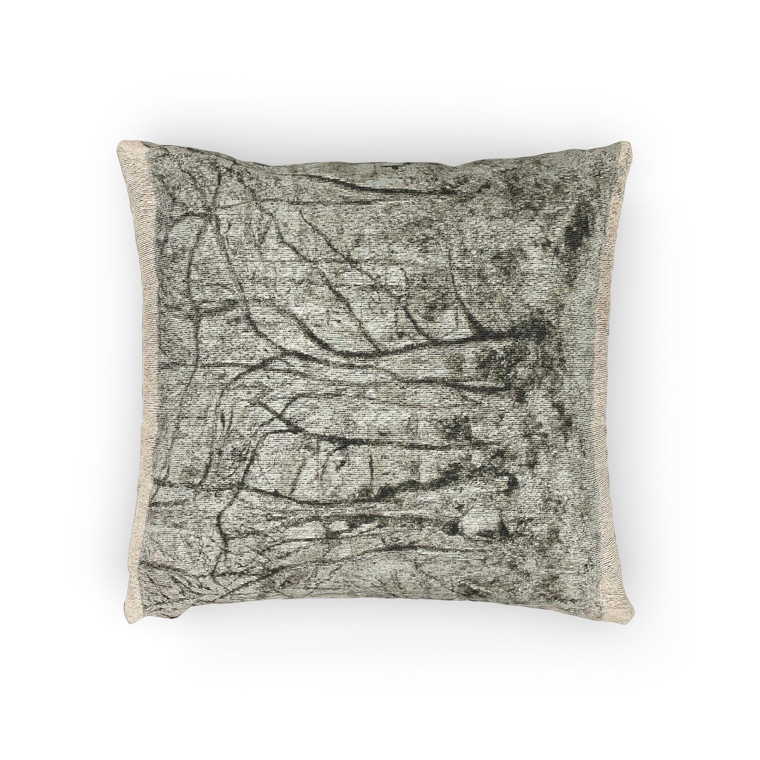 Camille Pissarro - Woodlands at the Hermitage | Woven Pillow