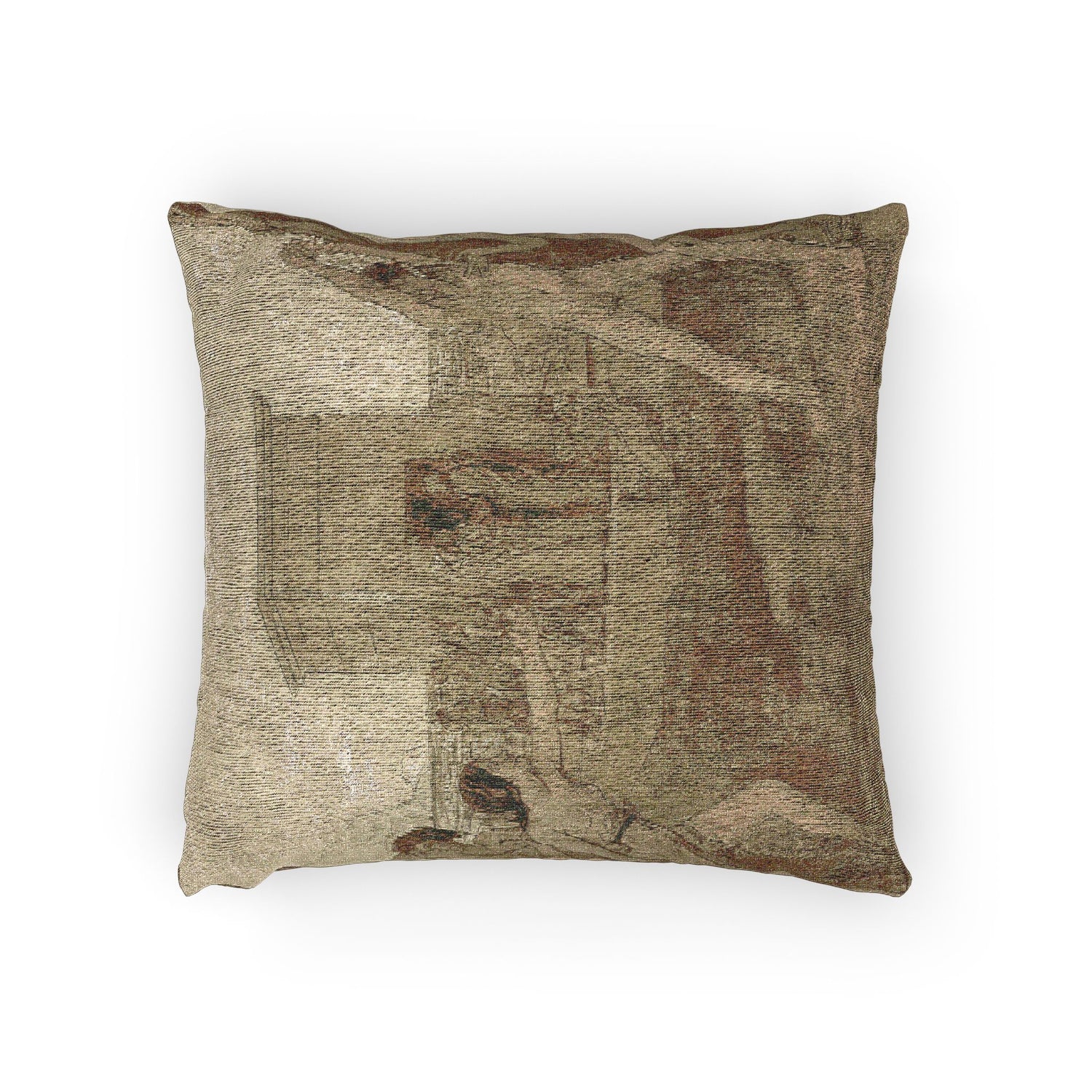 Hilaire Germain Edgar Degas - Young Spartan Girls Challenging Boys | Woven Pillow