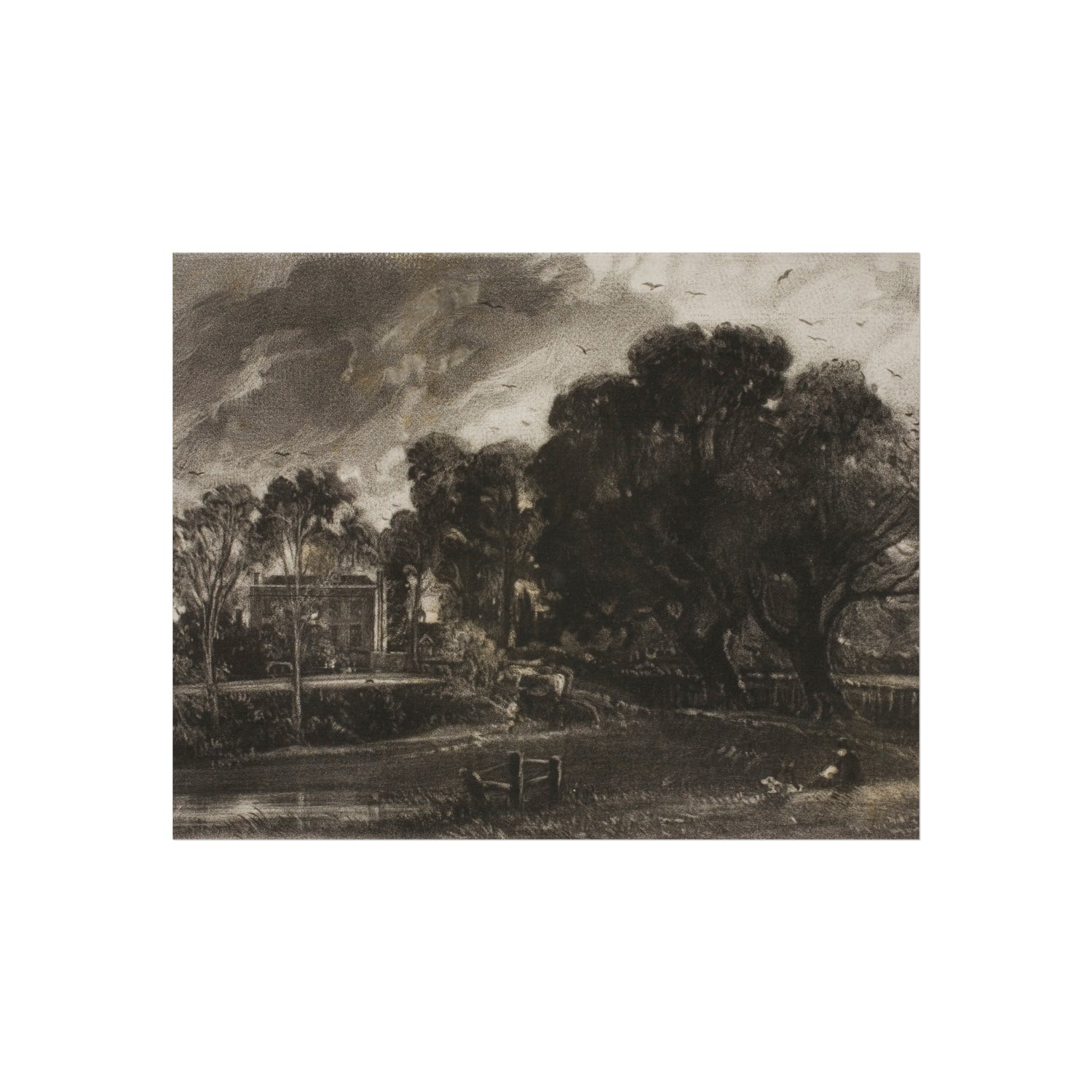 Frontispiece to Mr. Constable's English Landscape - David Lucas Fine Art Poster