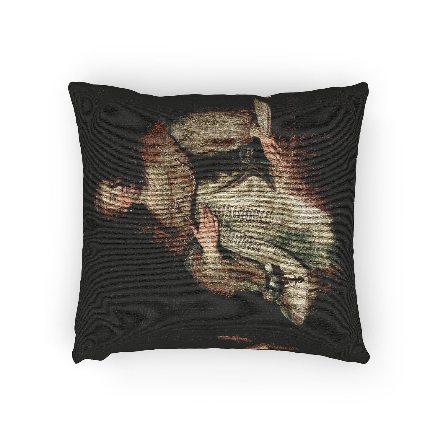 Judith at the Banquet of Holofernes - Rembrandt van Rijn Pillow