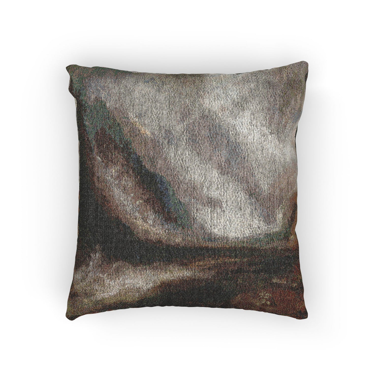 Joseph Mallord William Turner - Valley of Aosta Snowstorm, Avalanche, and Thunderstorm | Woven Pillow