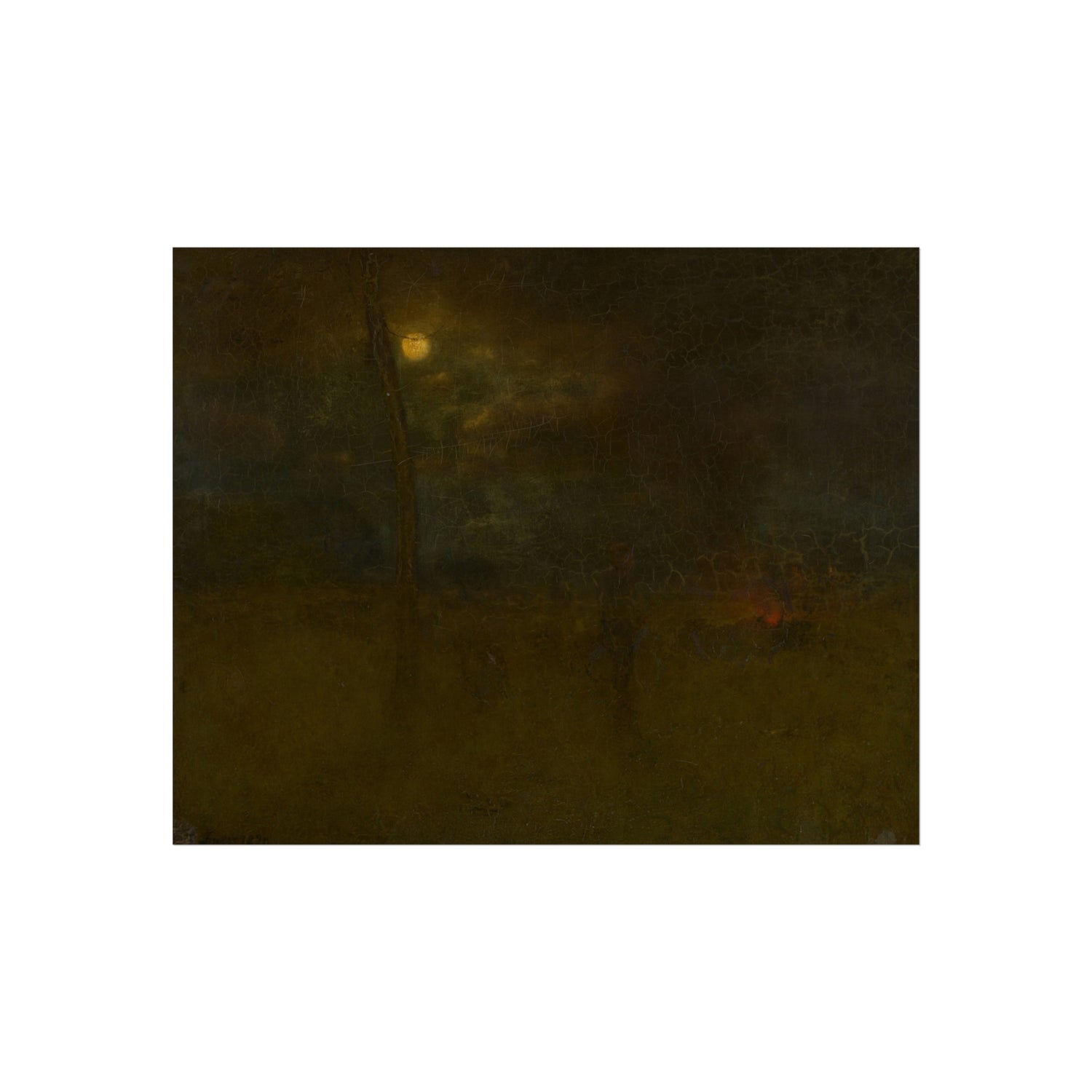 George Inness - The Moon at Night | Fine Art Poster