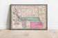 1862 Map of Maine| Maine Old Map 1862 Map of Maine| Maine Old Map 1862 Map of Kansas, Nebraska and Dakota| Kansas Old Map 