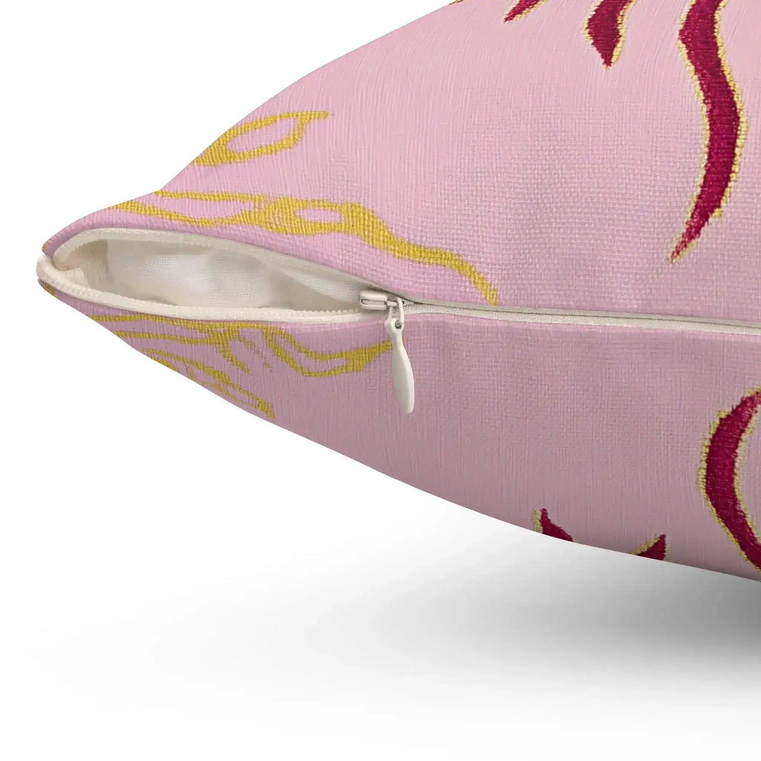 Golden Gaze Mystic Throw Pillow