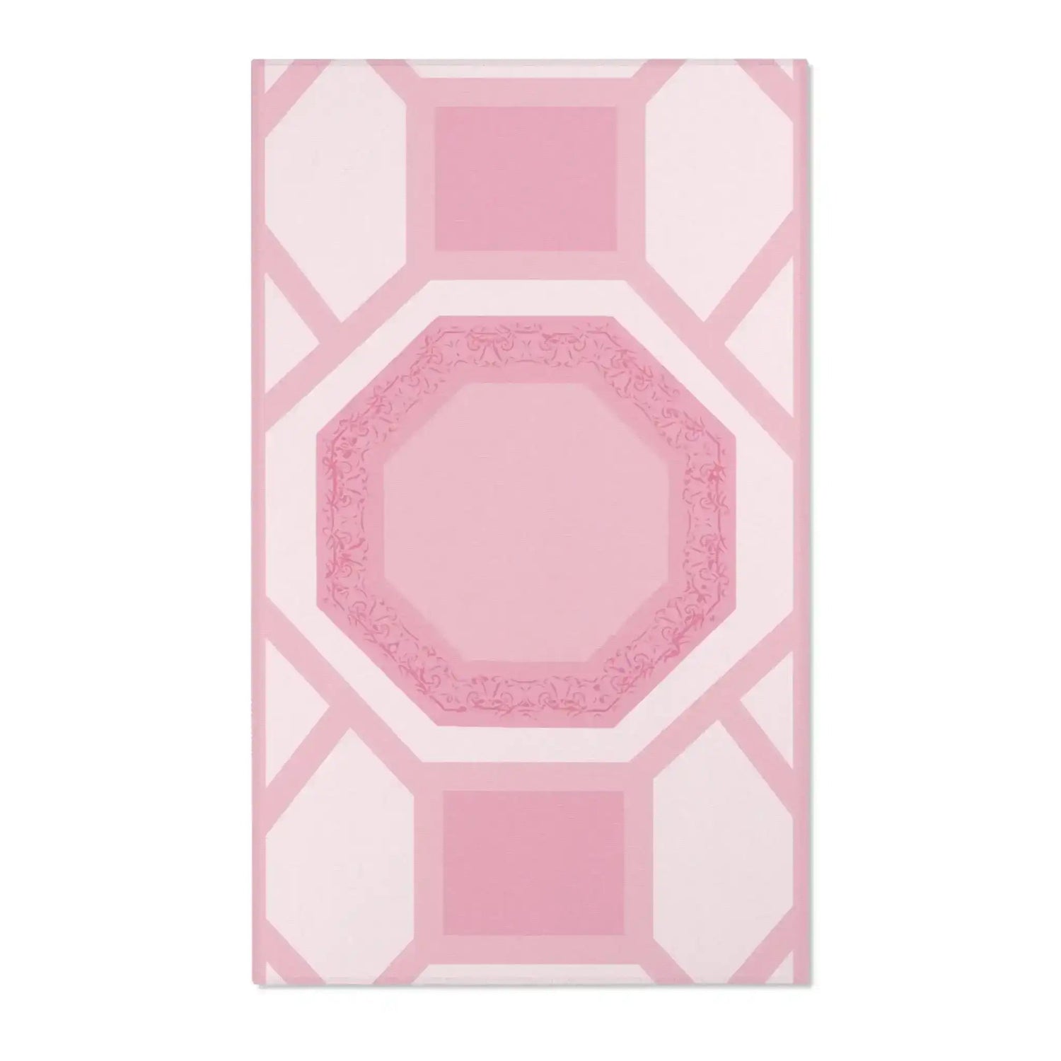 Rosy Portal Vibes Accent Rug