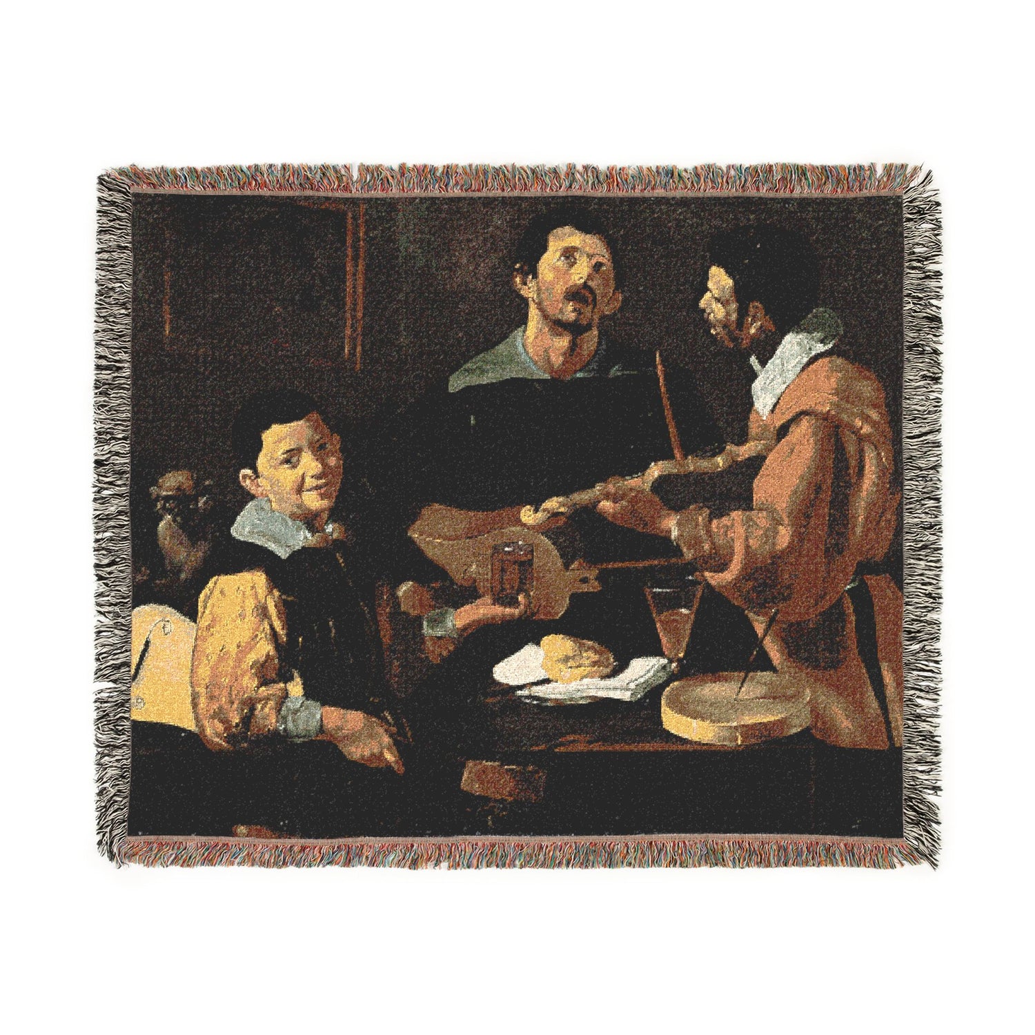 The Three Musicians - Diego Velázquez Tapestry Blanket