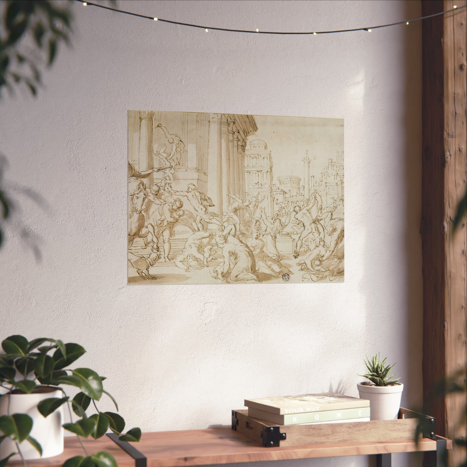 Massacre of the Innocents - Nicolas Poussin Fine Art Poster