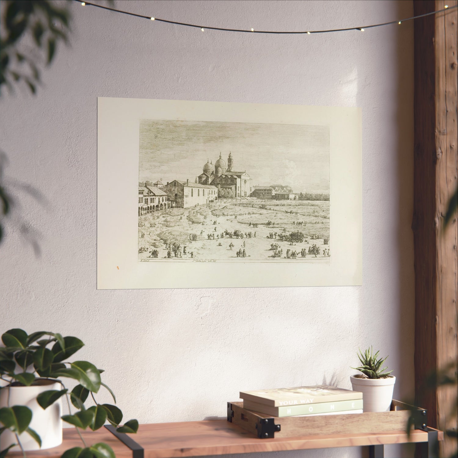 S. Giustina in Prà della Vale - Canaletto Fine Art Poster