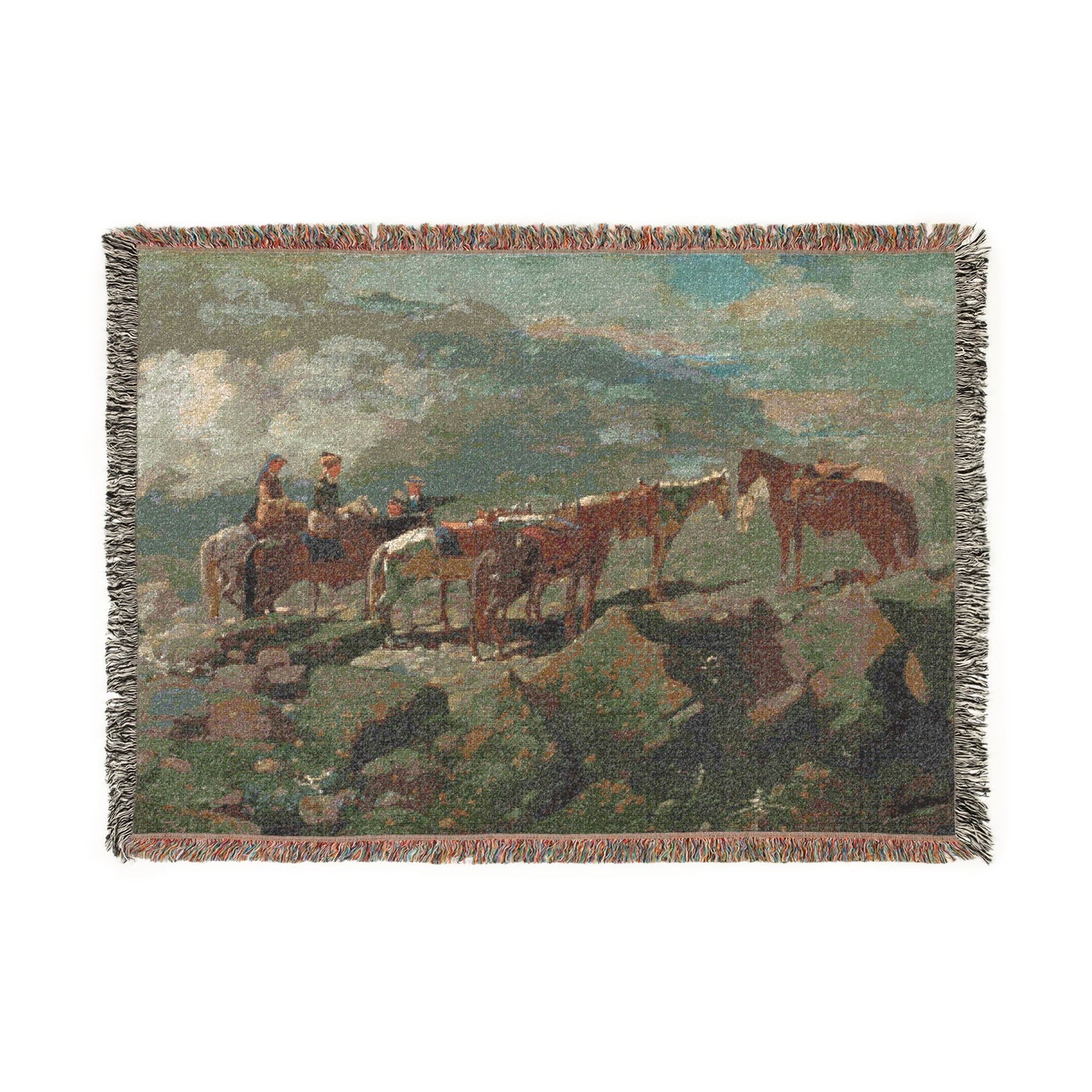 Mount Washington - Winslow Homer Tapestry Blanket