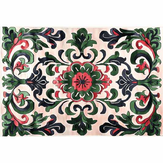 Palatial Blooms Hand Tufted Rug