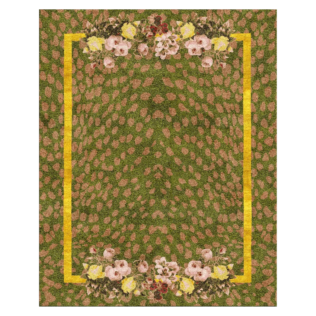 Garden of Courage Hand Tufted Rug