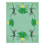 Monkeys and Palm Trees Hand Tufted Rug