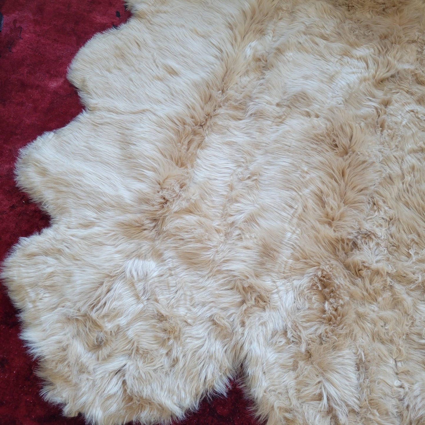 Maia Homes Animal Shape Artificial Wool Faux Fur Rug
