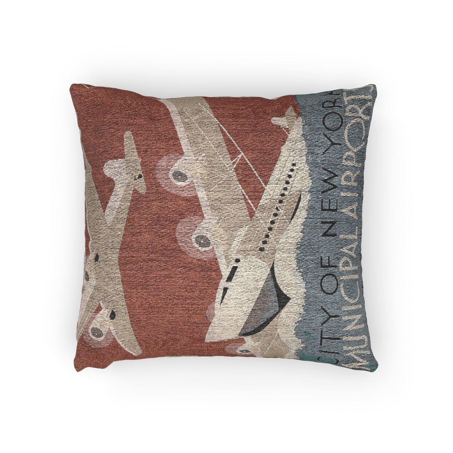 City of New York Municipal Airports Pillow
