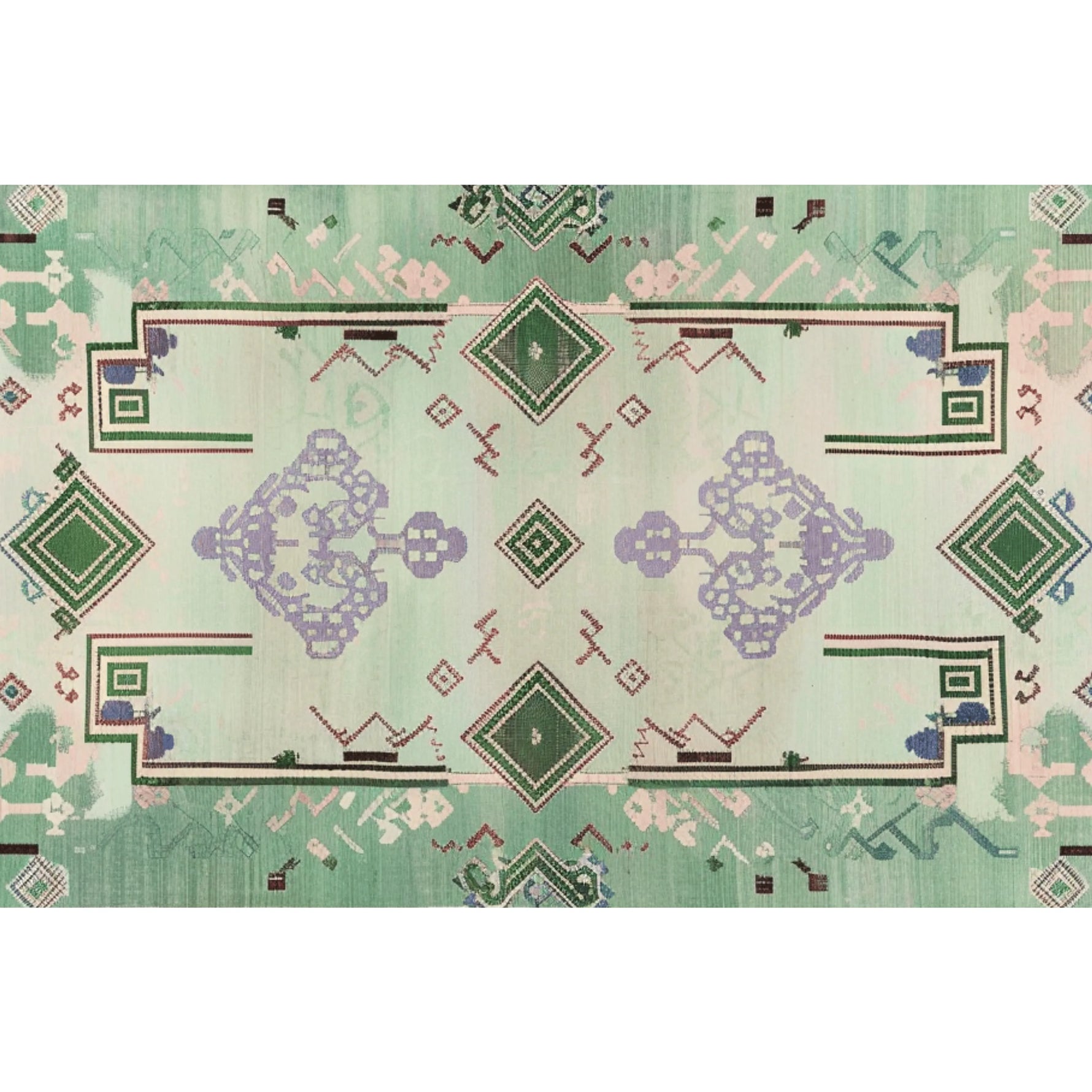 Ethereal Verde Hand Tufted Rug