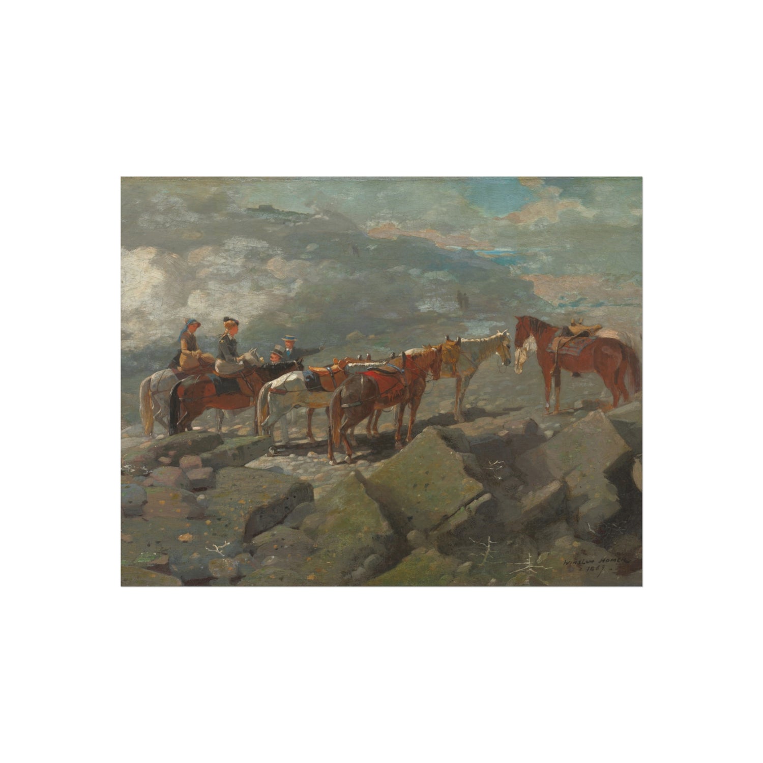 Winslow Homer - Mount Washington | Fine Art Poster