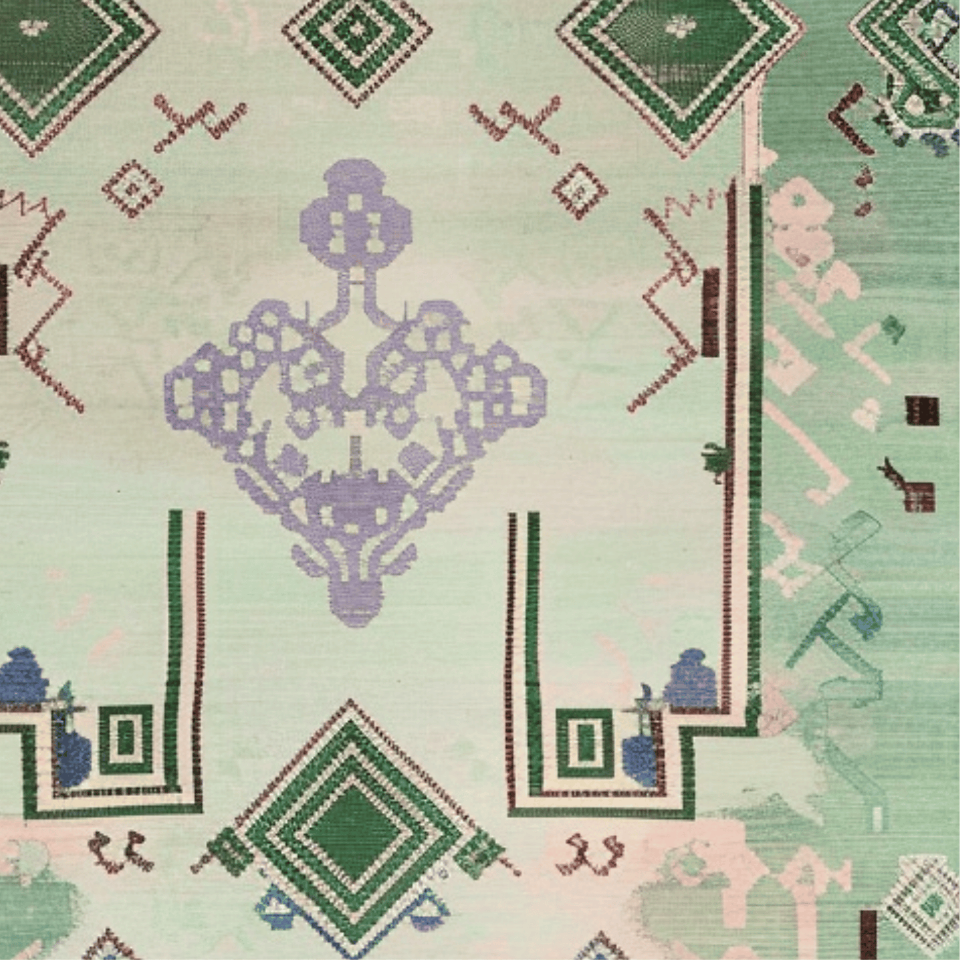 Ethereal Verde Hand Tufted Rug