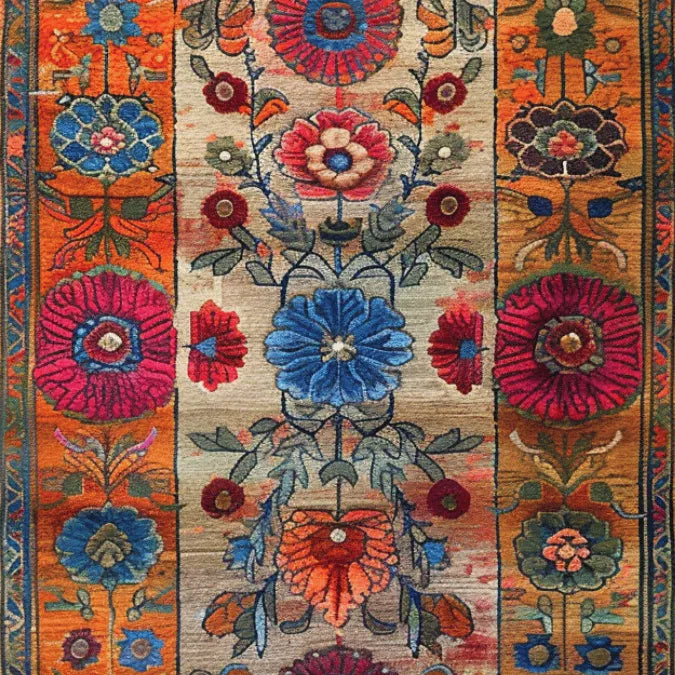 Maharaja Garden Hand Tufted Rug