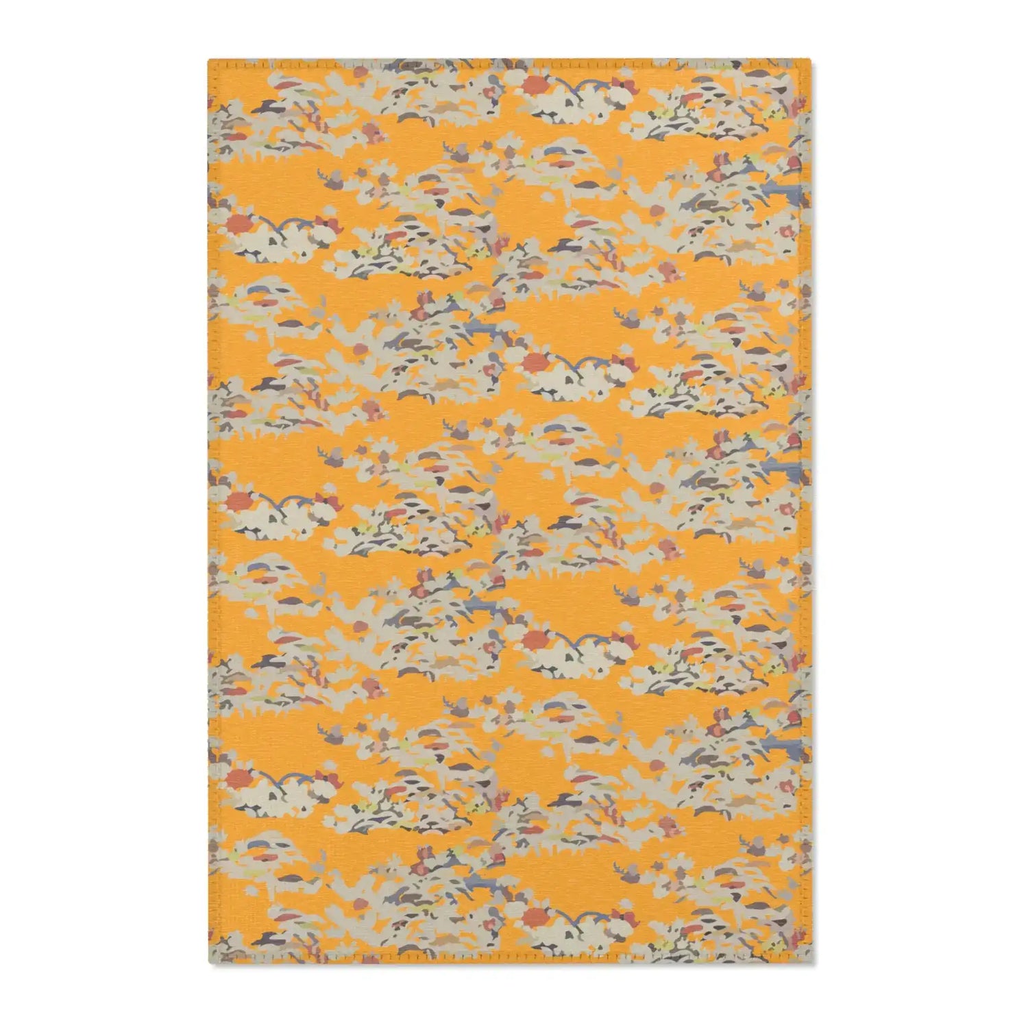 Sunset Gold Coral Accent Rug