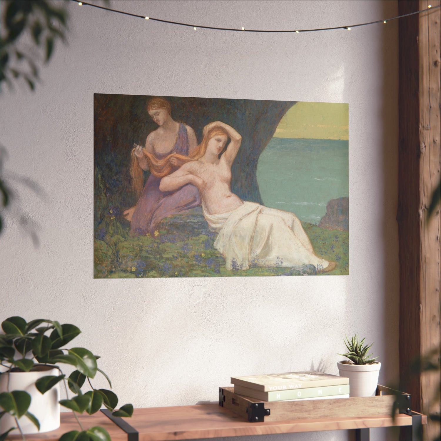 In the Heather - Pierre Puvis de Chavannes Fine Art Poster