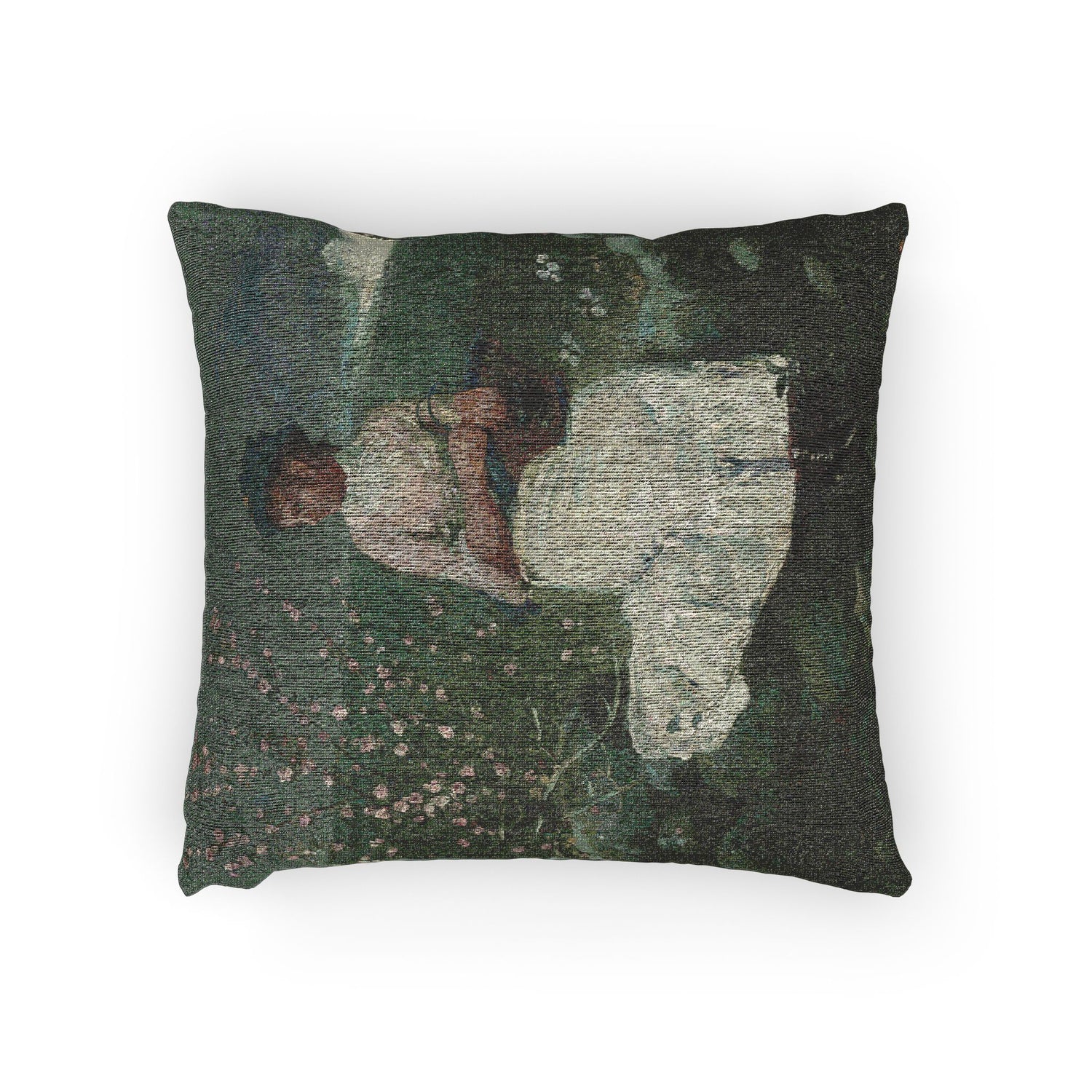 Winslow Homer - Peach Blossoms | Woven Pillow