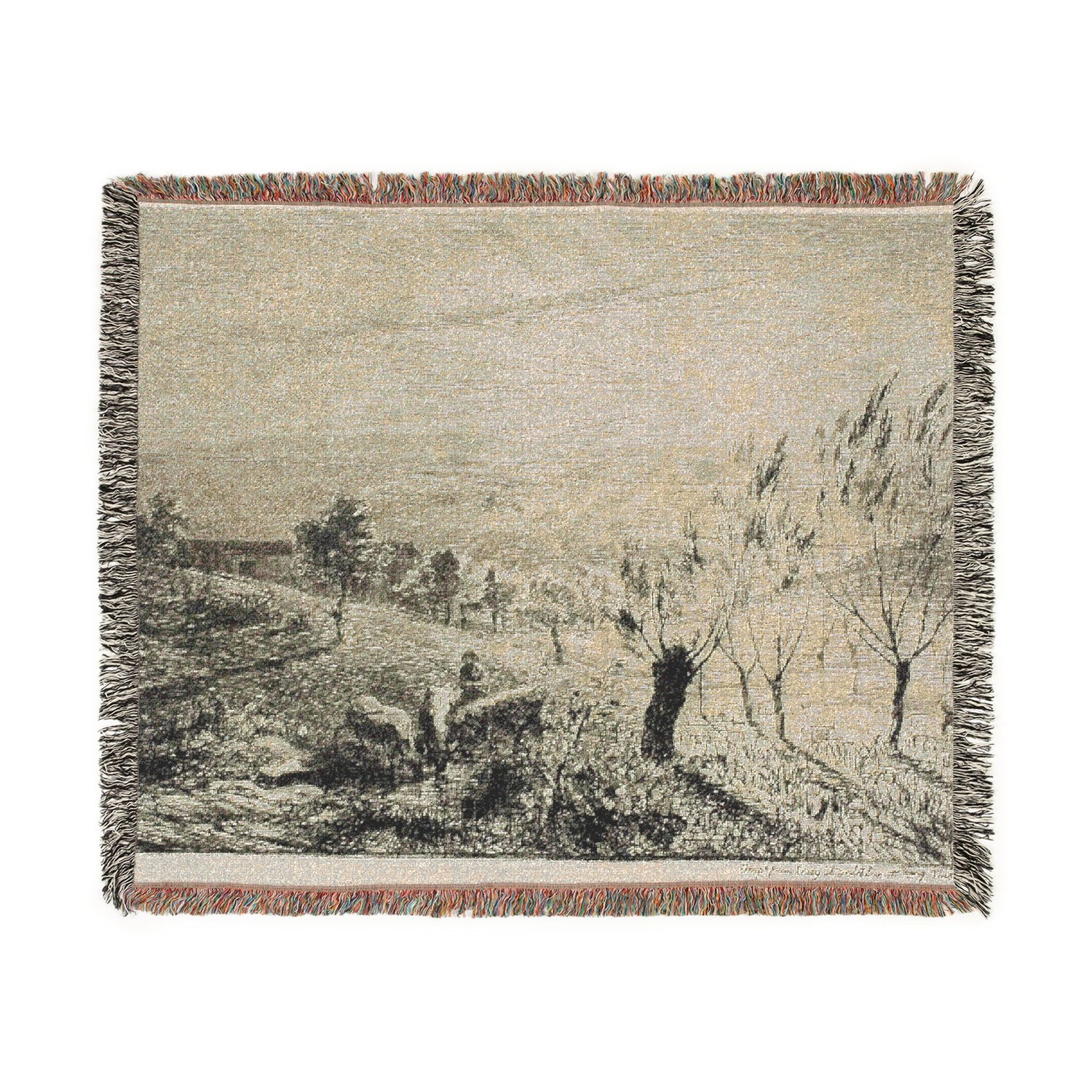 Sunrise - Charles François Daubigny Tapestry Blanket