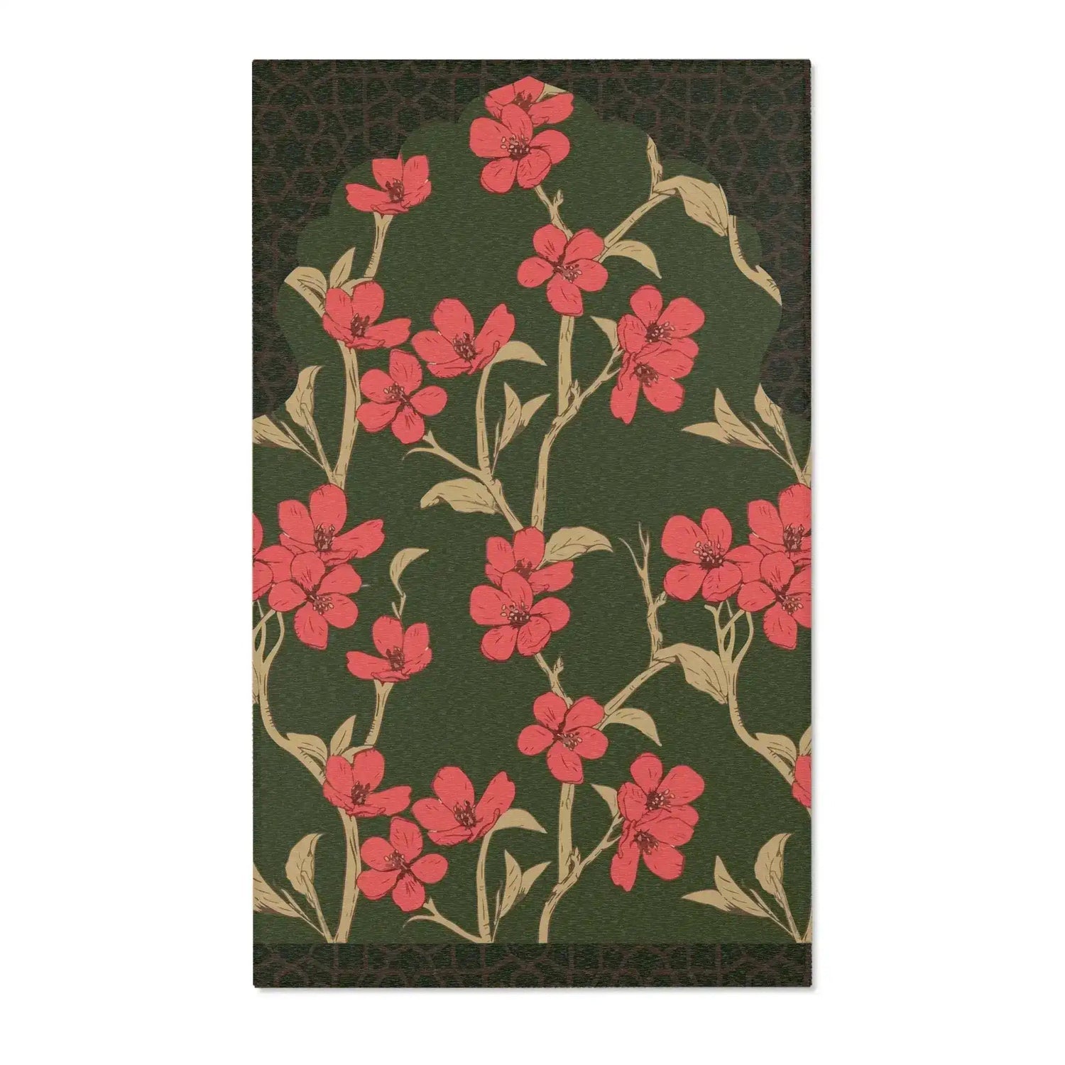 Blossoms in the Archway Accent Rug