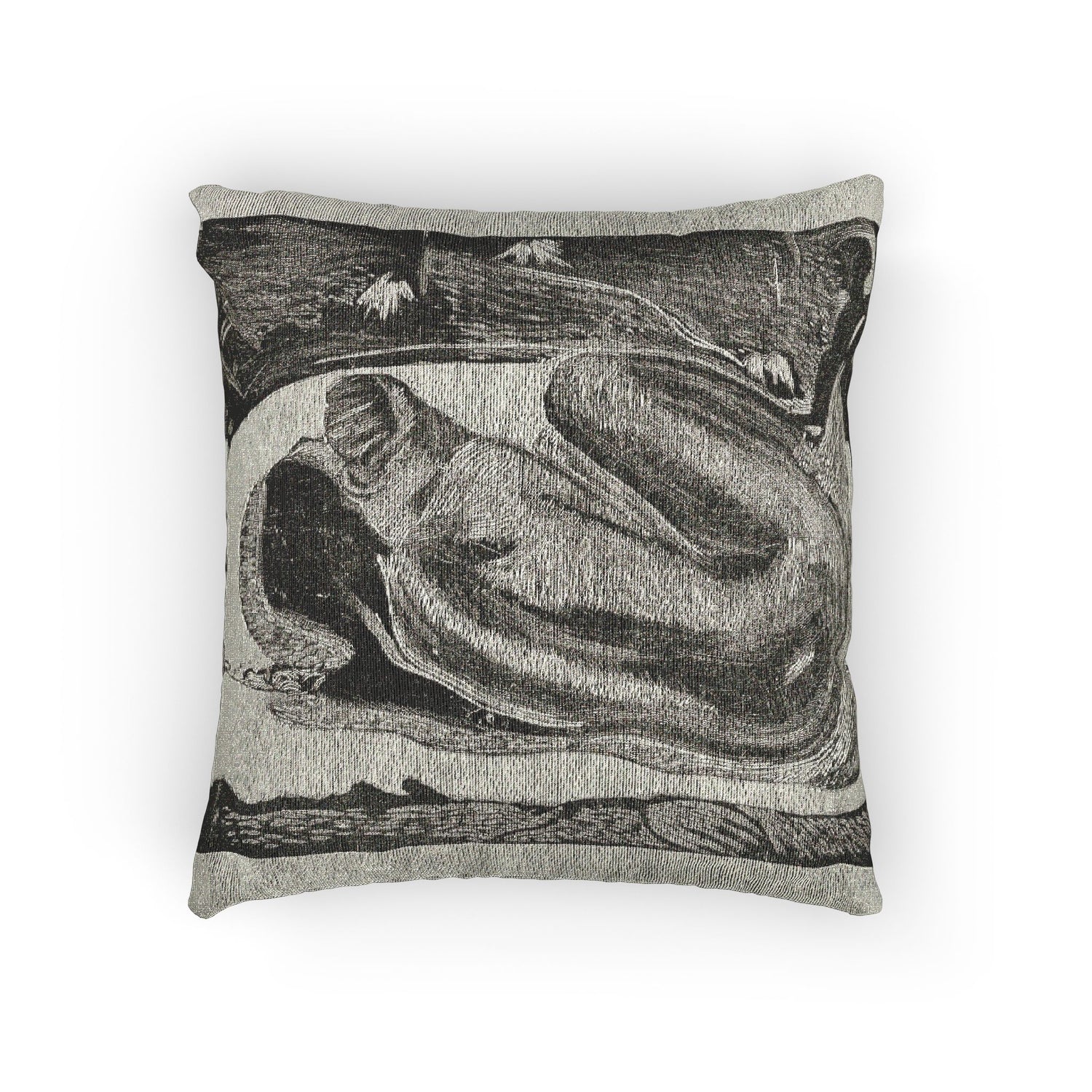 Paul Gauguin - Manao tupapau (She Thinks of the Ghost or The Ghost Thinks of Her), from the Noa Noa Suite | Woven Pillow