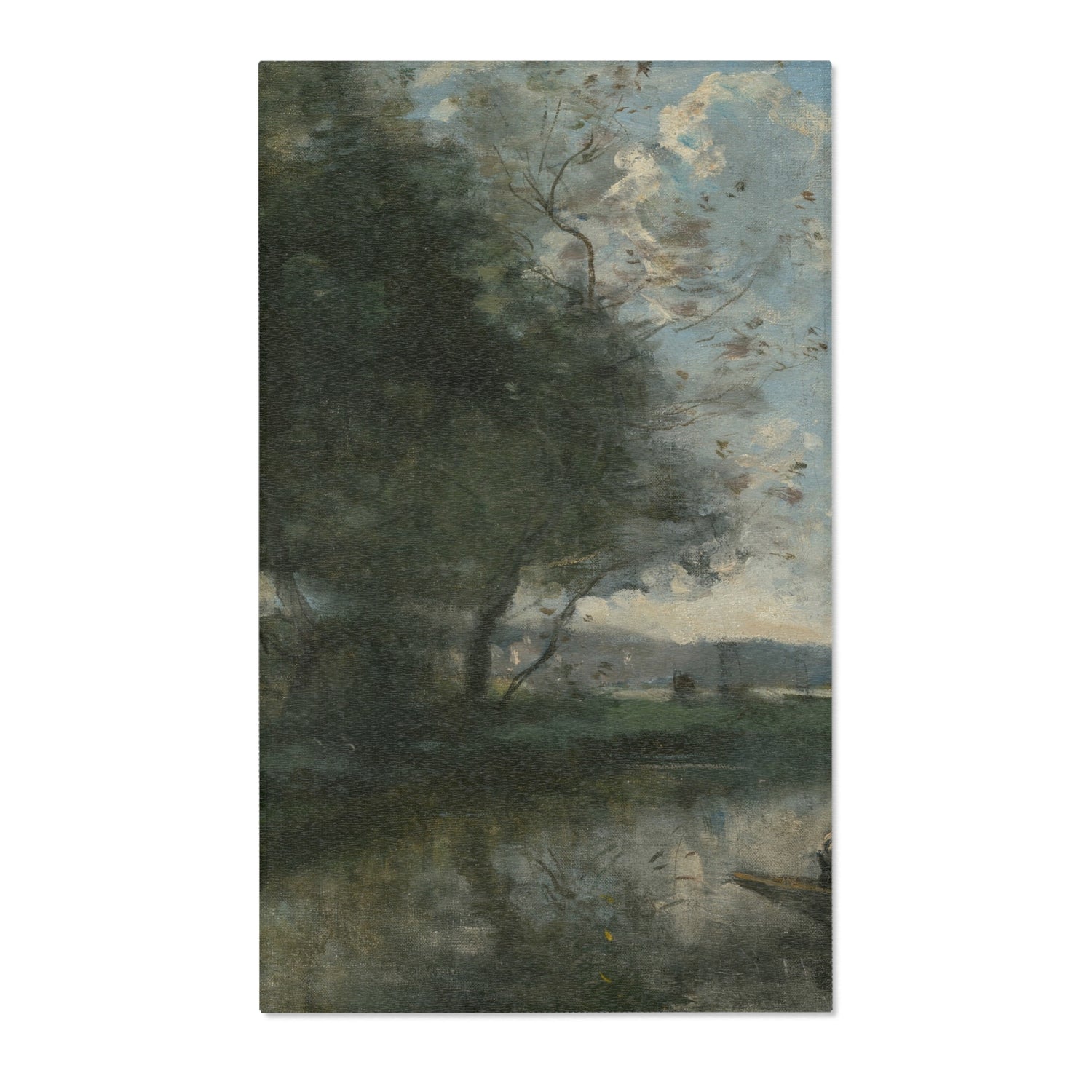 Landscape - Jean Baptiste Camille Corot Area Rug
