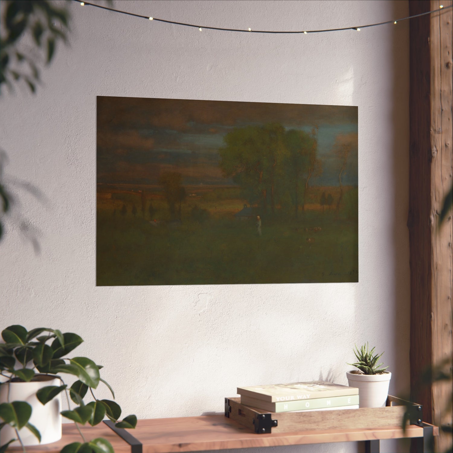 Twilight in Italy - George Inness Fine Art Poster