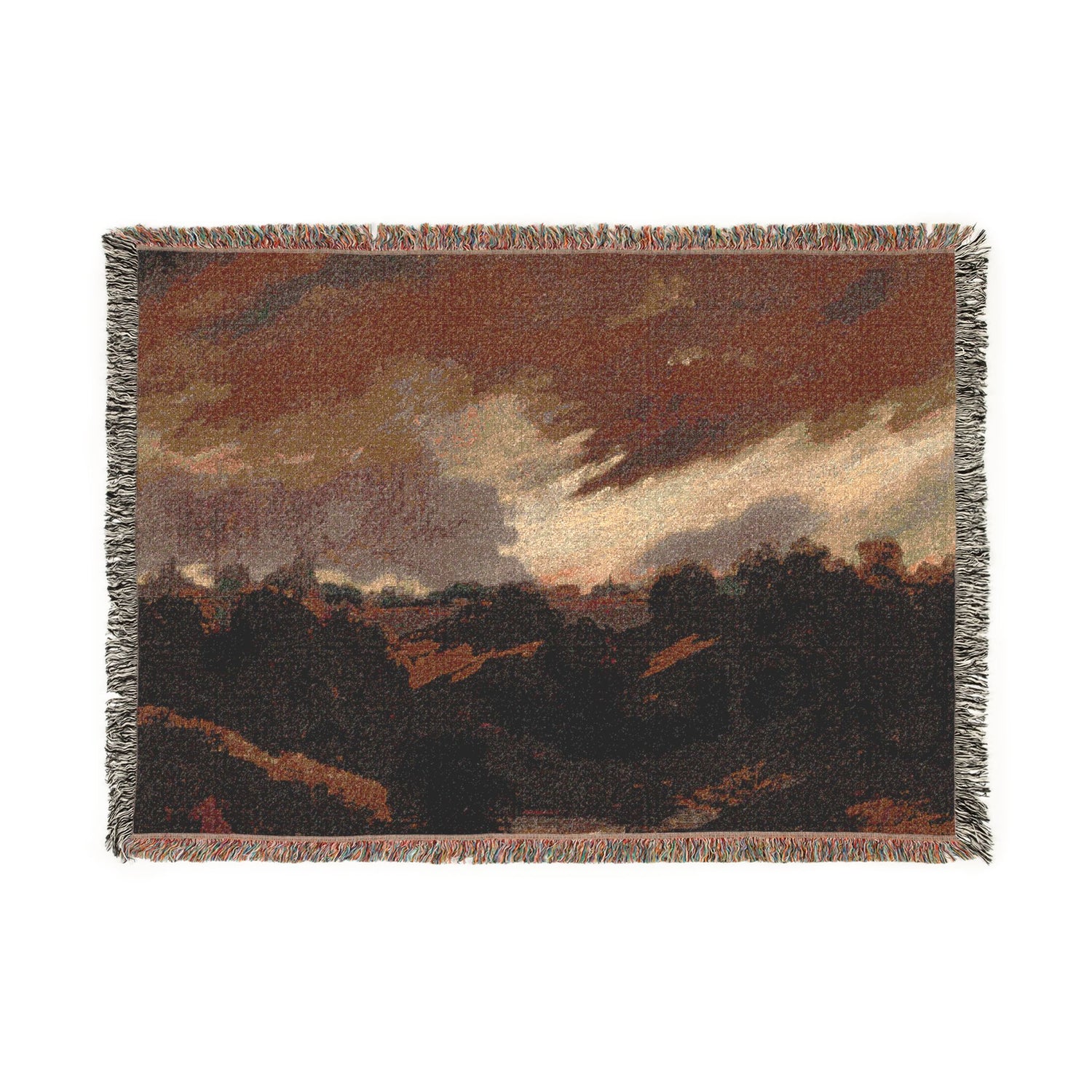 Hampstead, Stormy Sky - John Constable Tapestry Blanket