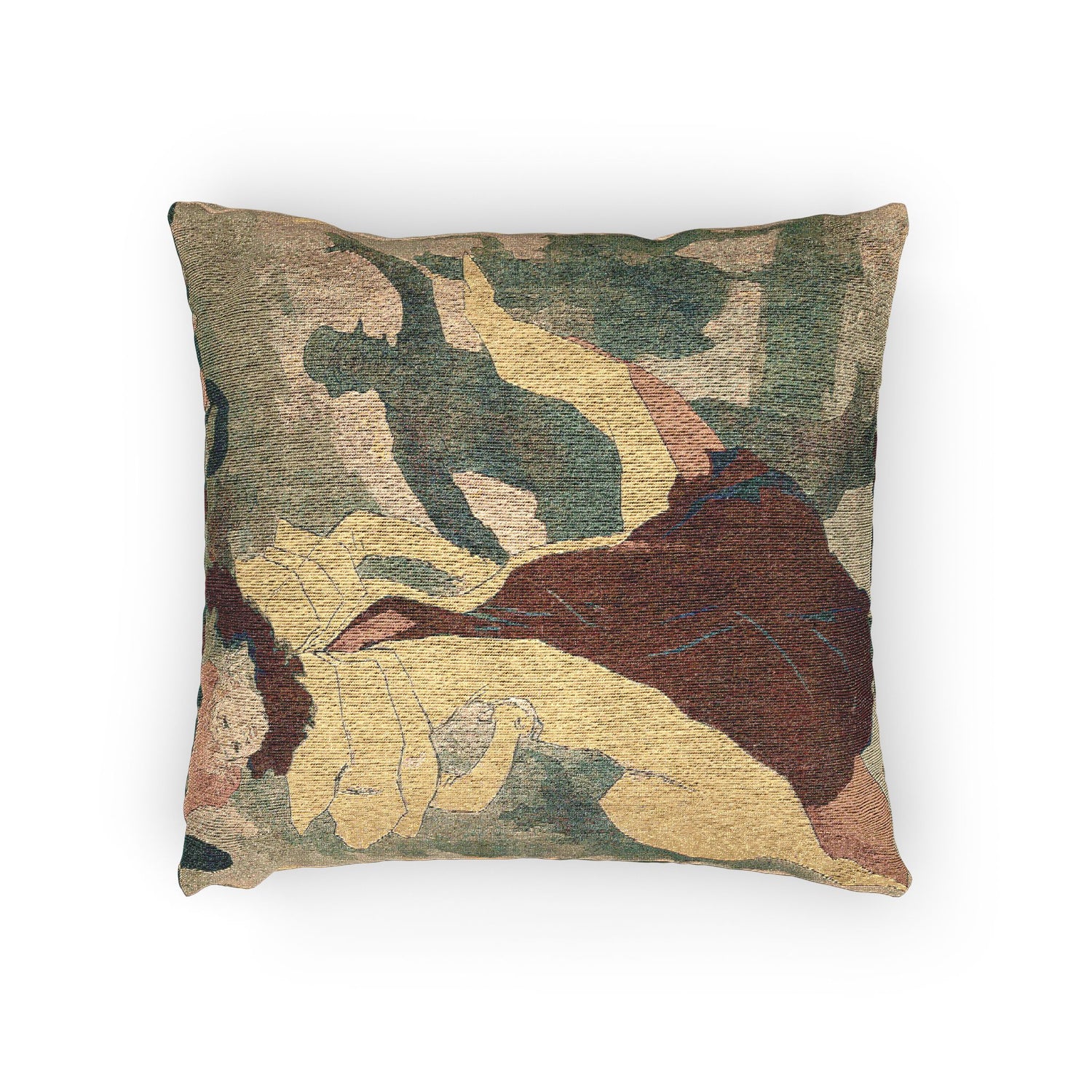 Ice Rink - Jules Chéret Pillow