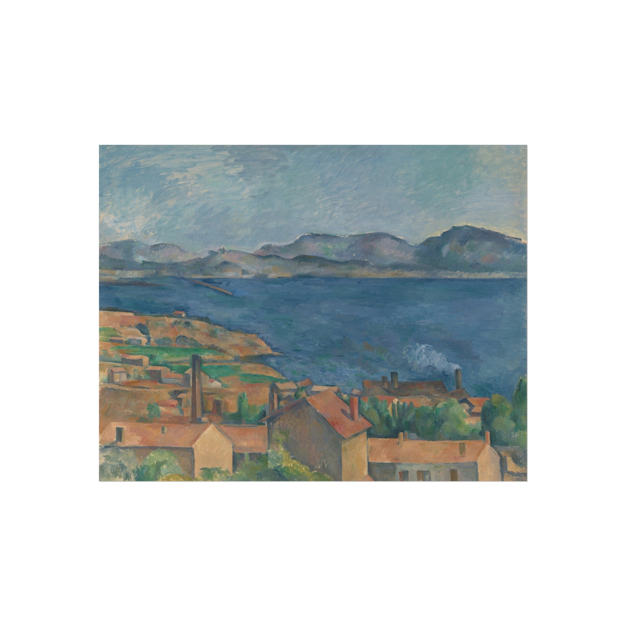 Paul Cezanne - The Bay of Marseille, Seen from L'Estaque | Fine Art Poster - MAIA HOMES