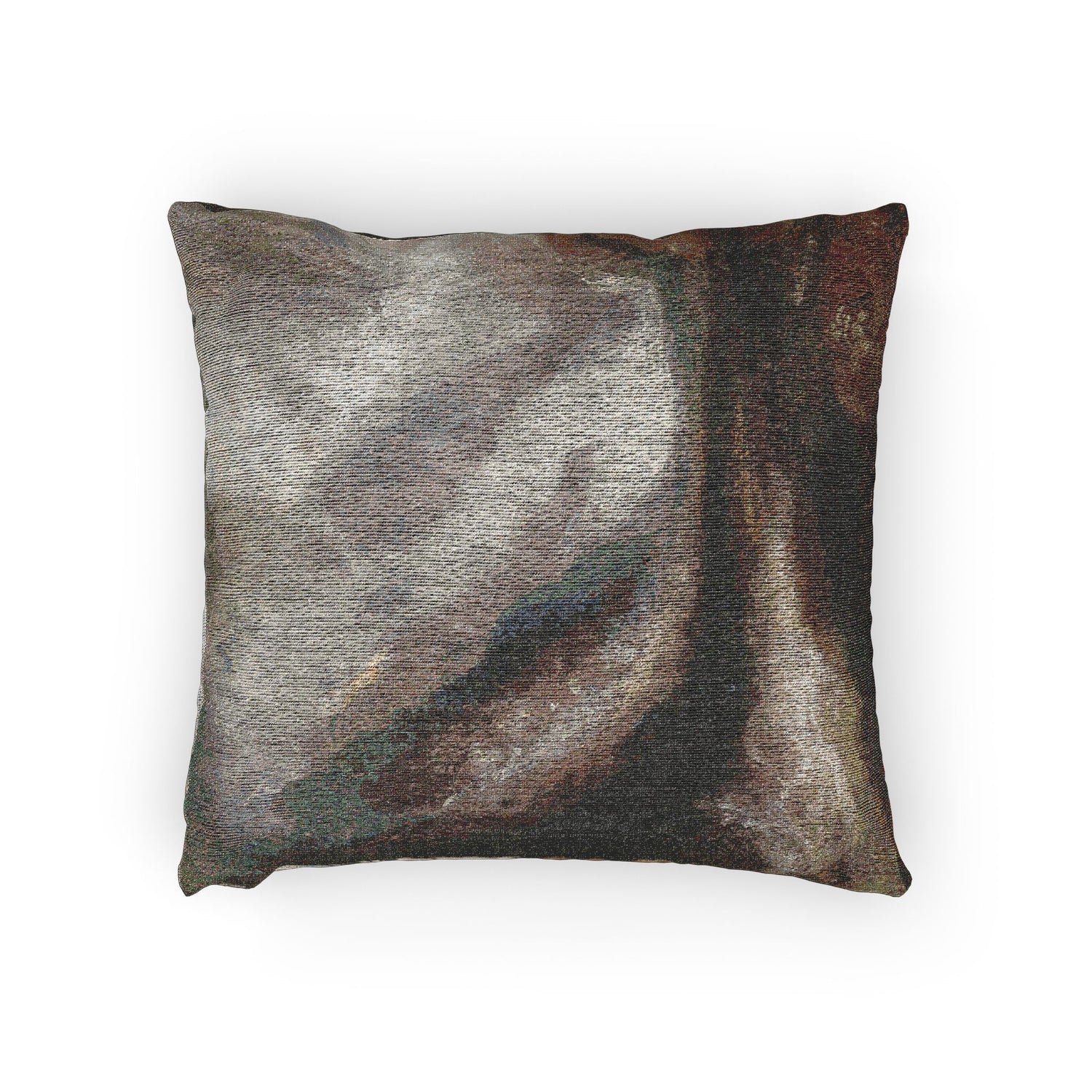 Joseph Mallord William Turner - Valley of Aosta Snowstorm, Avalanche, and Thunderstorm | Woven Pillow
