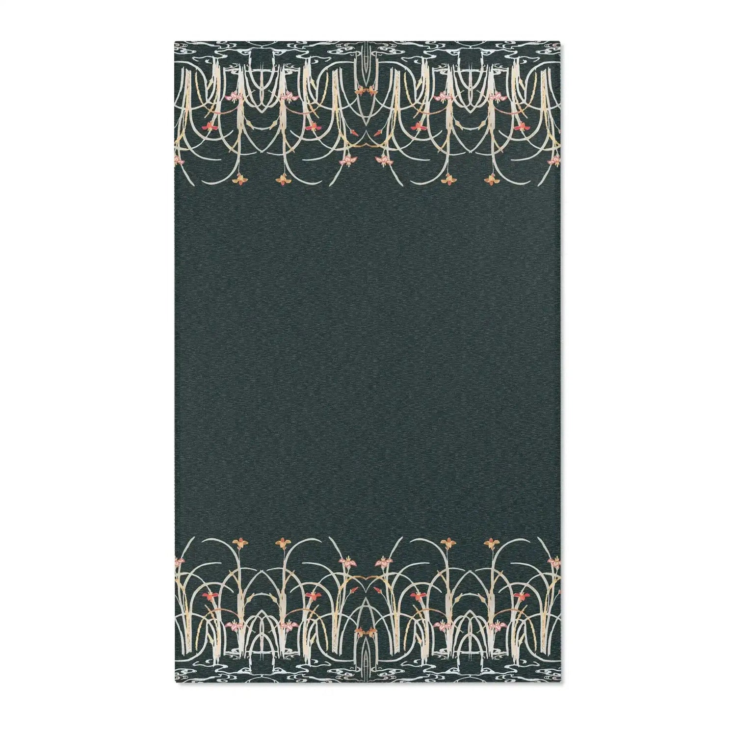 Twilight Orchid Border Accent Rug