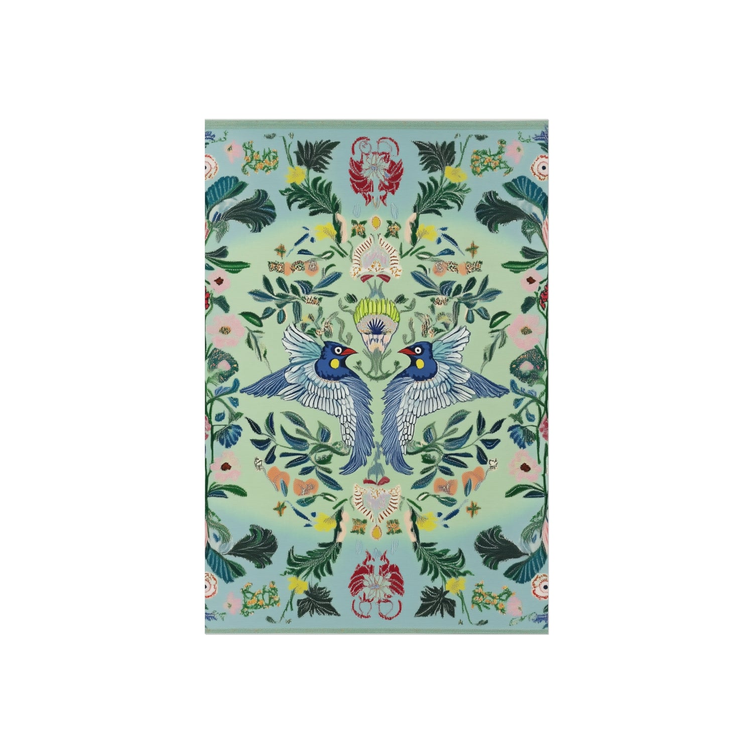 Verdant Falcon Fine Art Poster