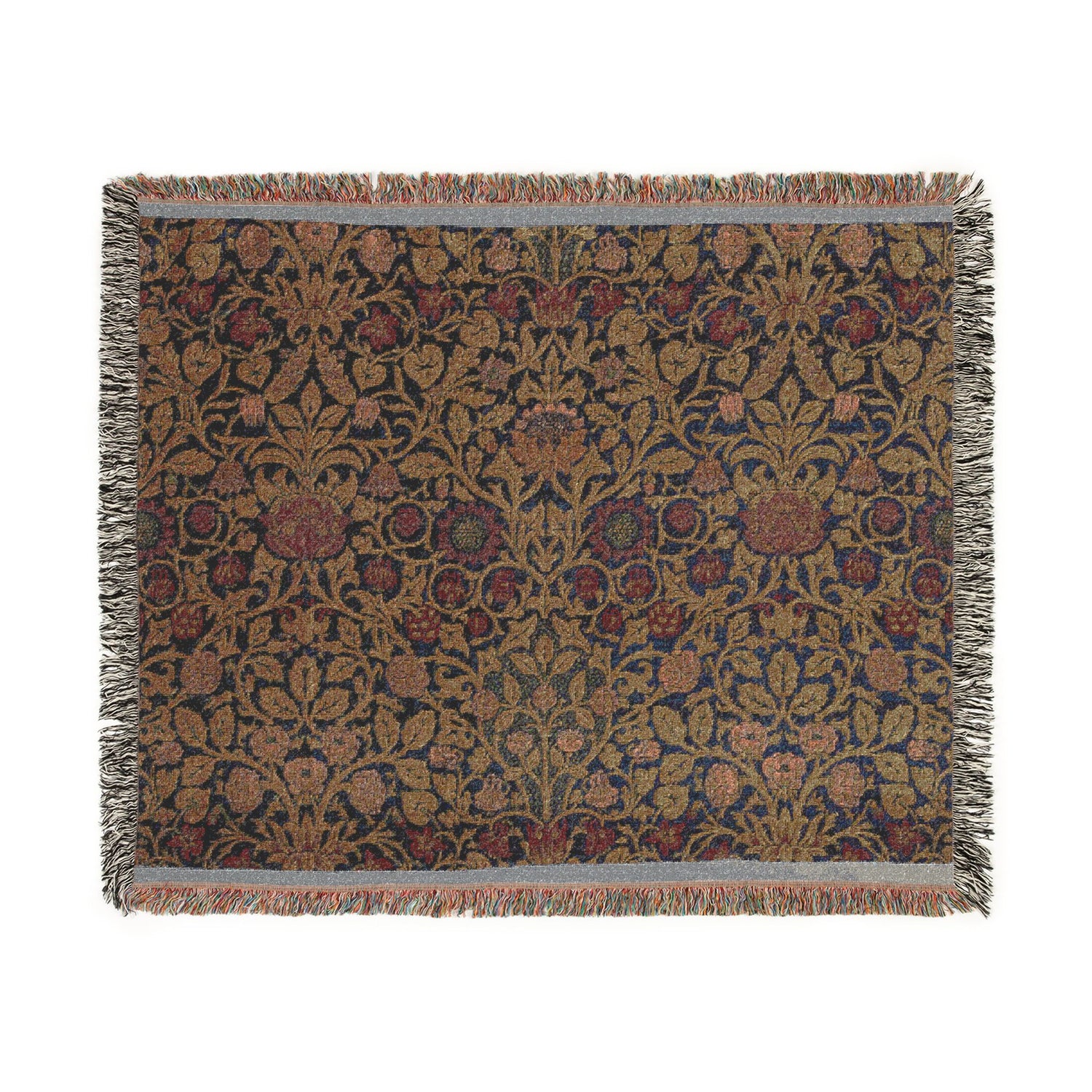 Violet and Columbine - William Morris Tapestry Blanket