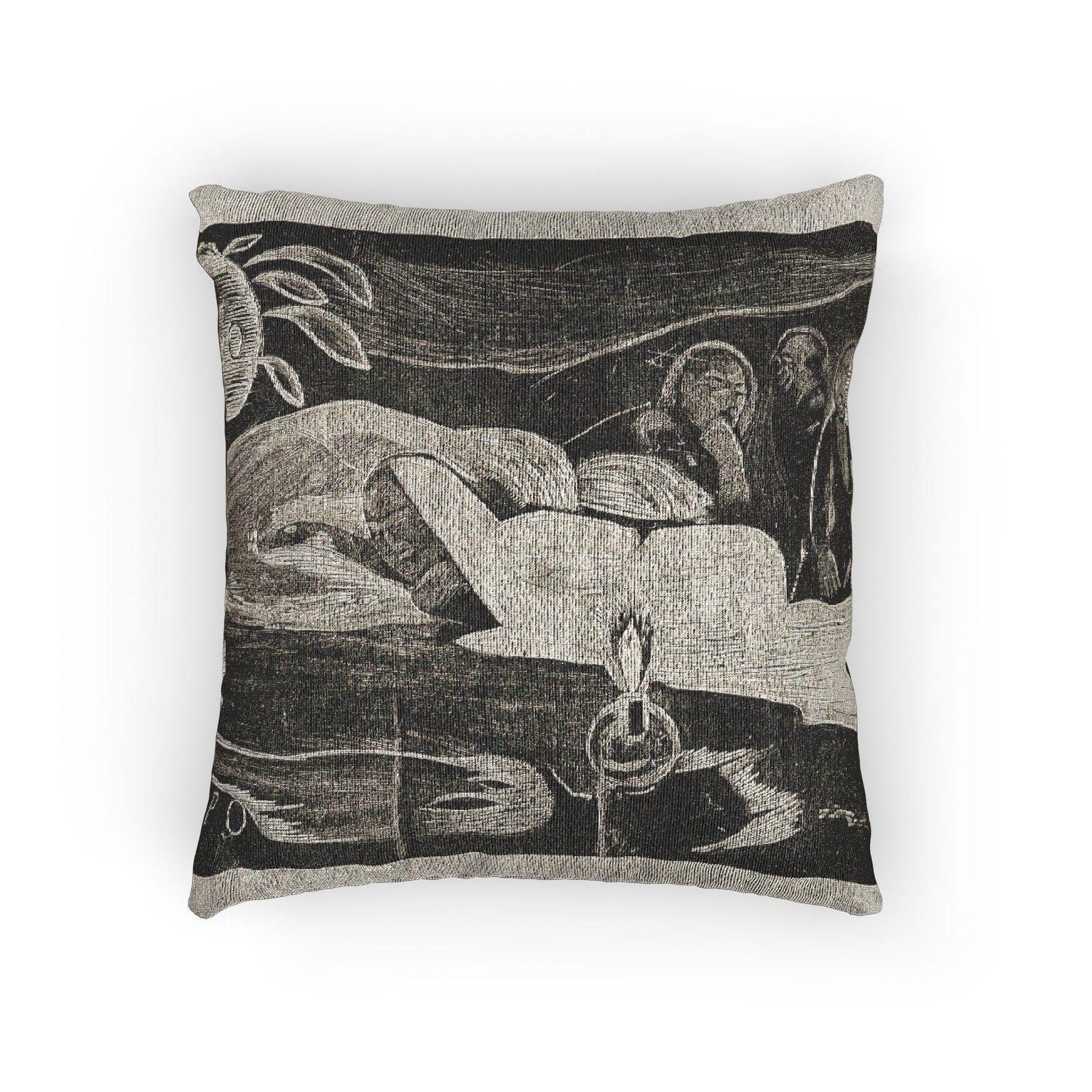Paul Gauguin - Te po (The Night), from the Noa Noa Suite | Woven Pillow