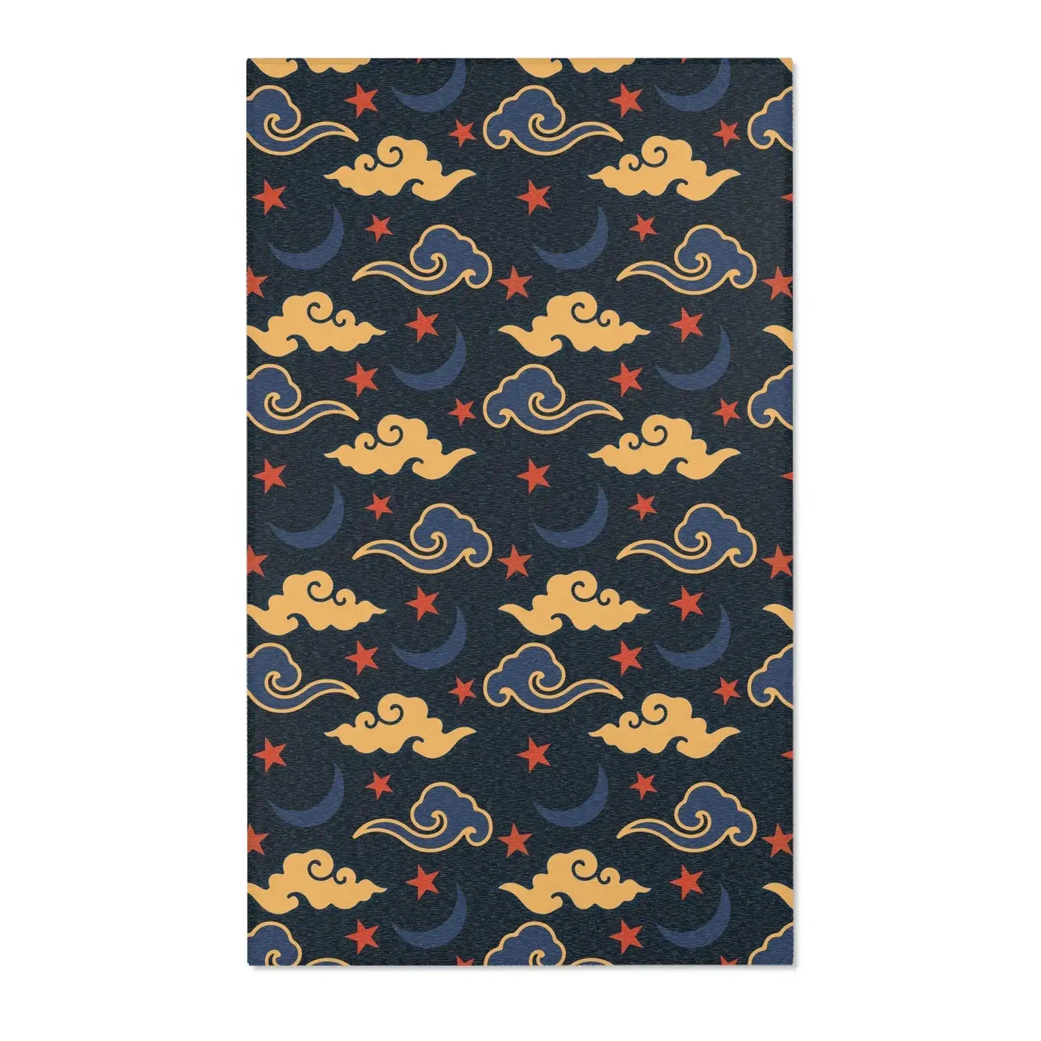 Celestial Night Sky Accent Rug