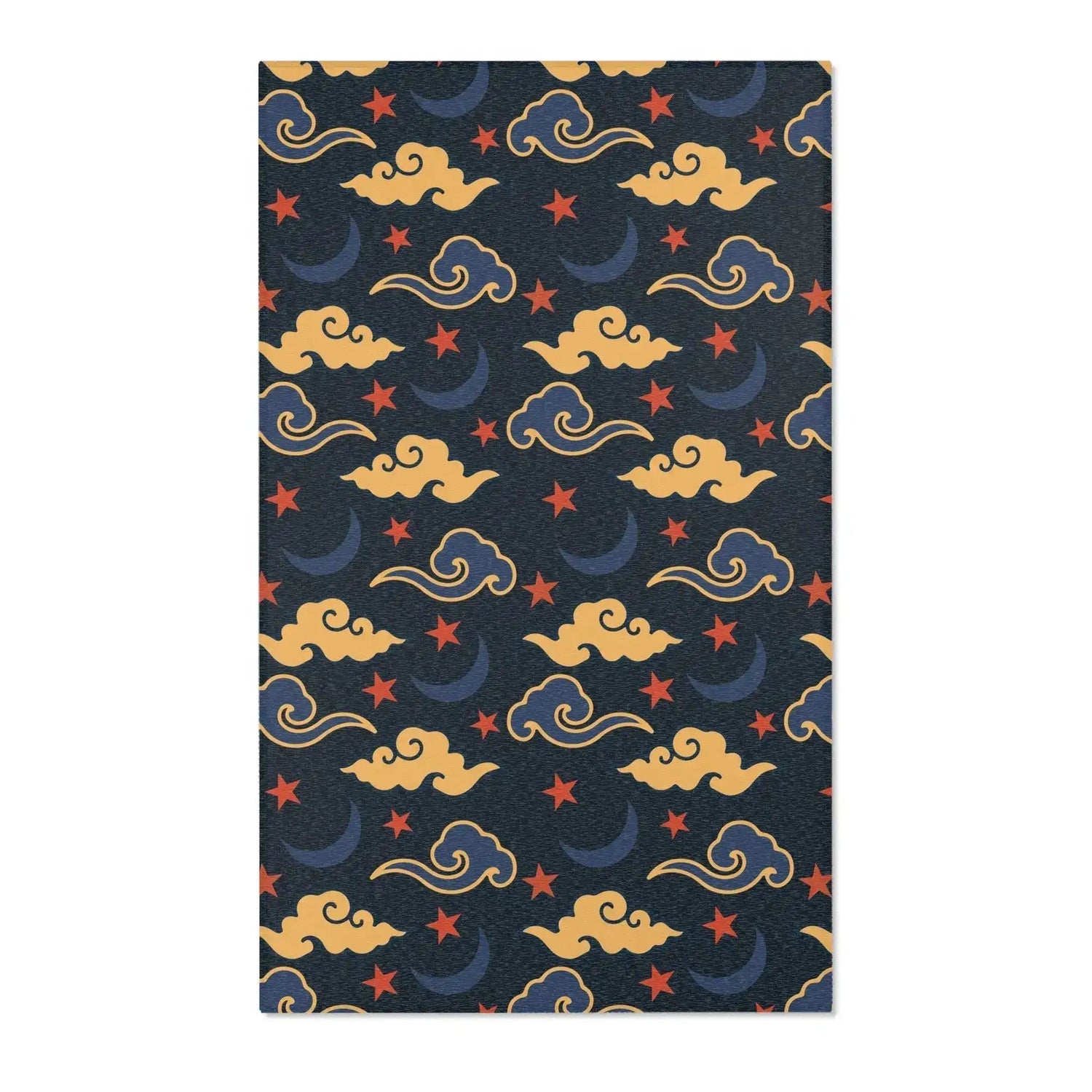 Celestial Night Sky Accent Rug