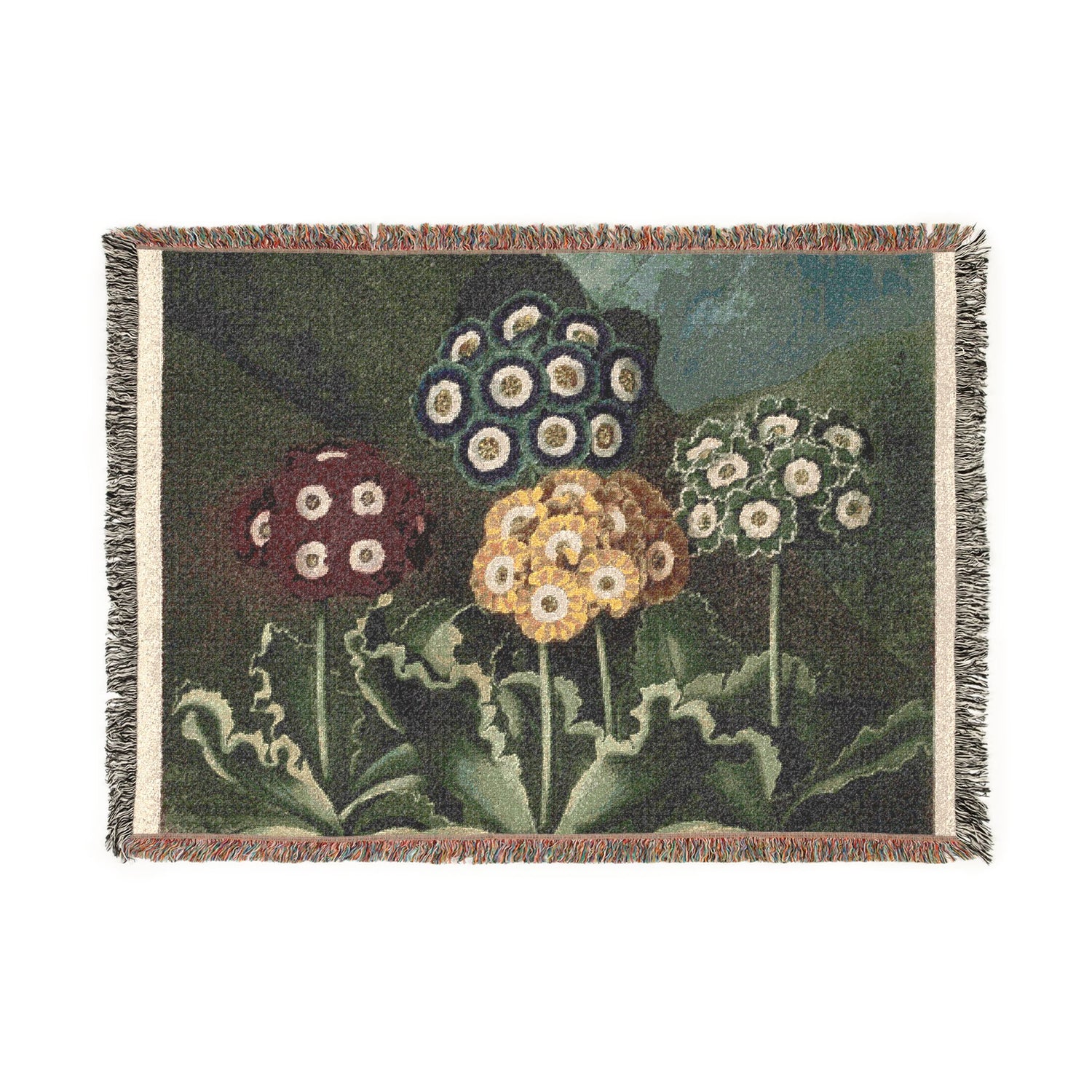 Auriculas - R. J. Thornton Tapestry Blanket