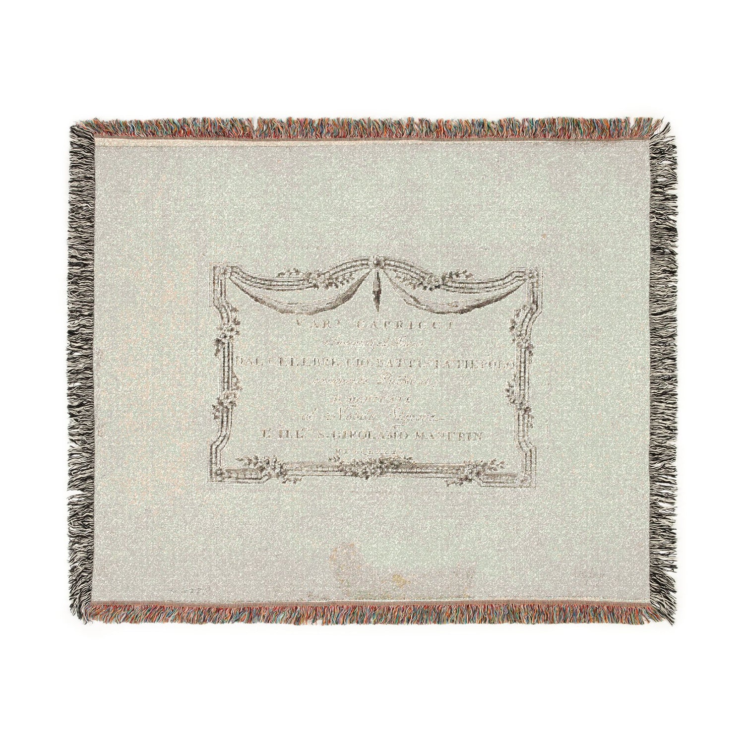 Frontispiece - Giovanni Battista Tiepolo Tapestry Blanket