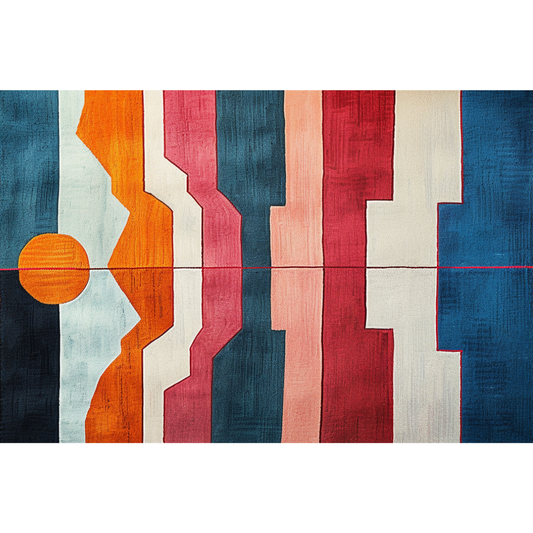 Radiant Sunscape Hand Tufted Wool Rug
