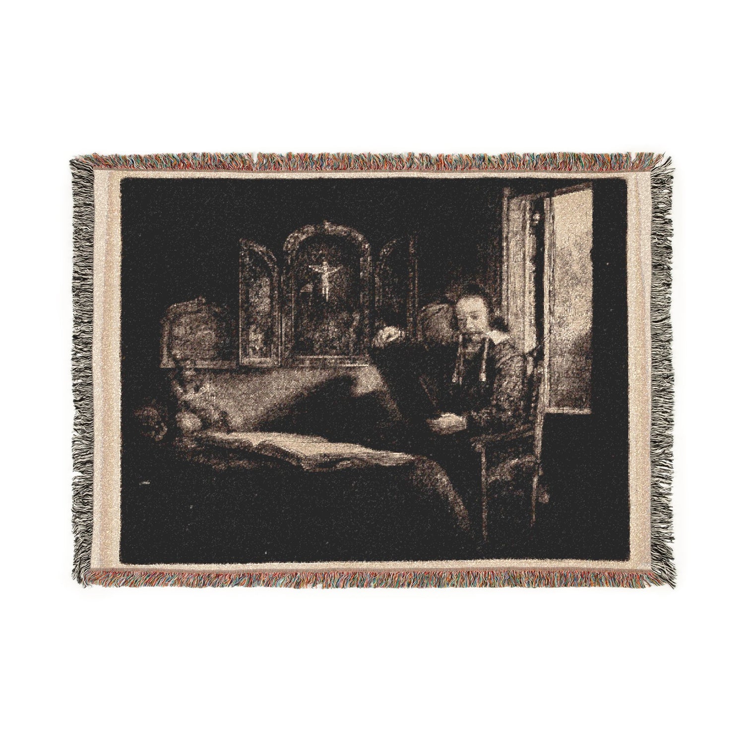 Abraham Francen, Apothecary - Rembrandt van Rijn Tapestry Blanket