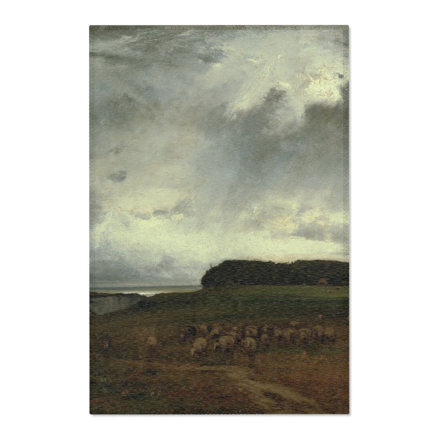 The Storm - George Inness Area Rug