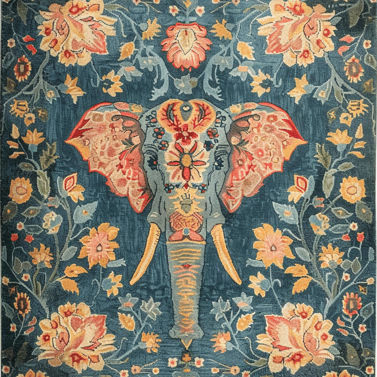 Elephantine Garden Hand Tufted Rug